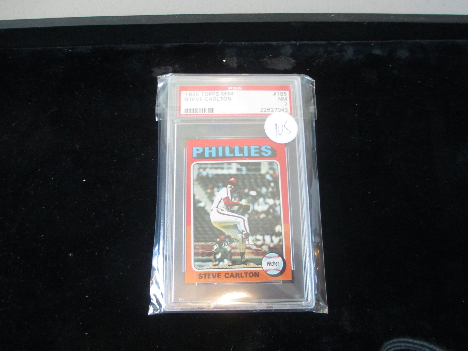 psa graded 1975 steve carlton mint 7 (1 of 1)