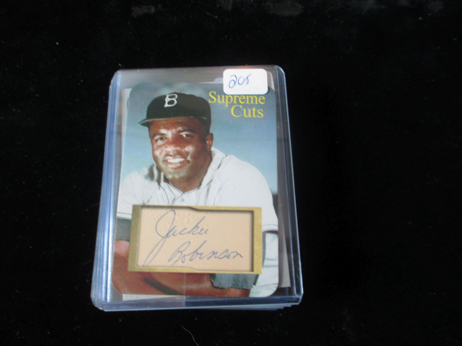jackie robinson facsimile auto (1 of 1)