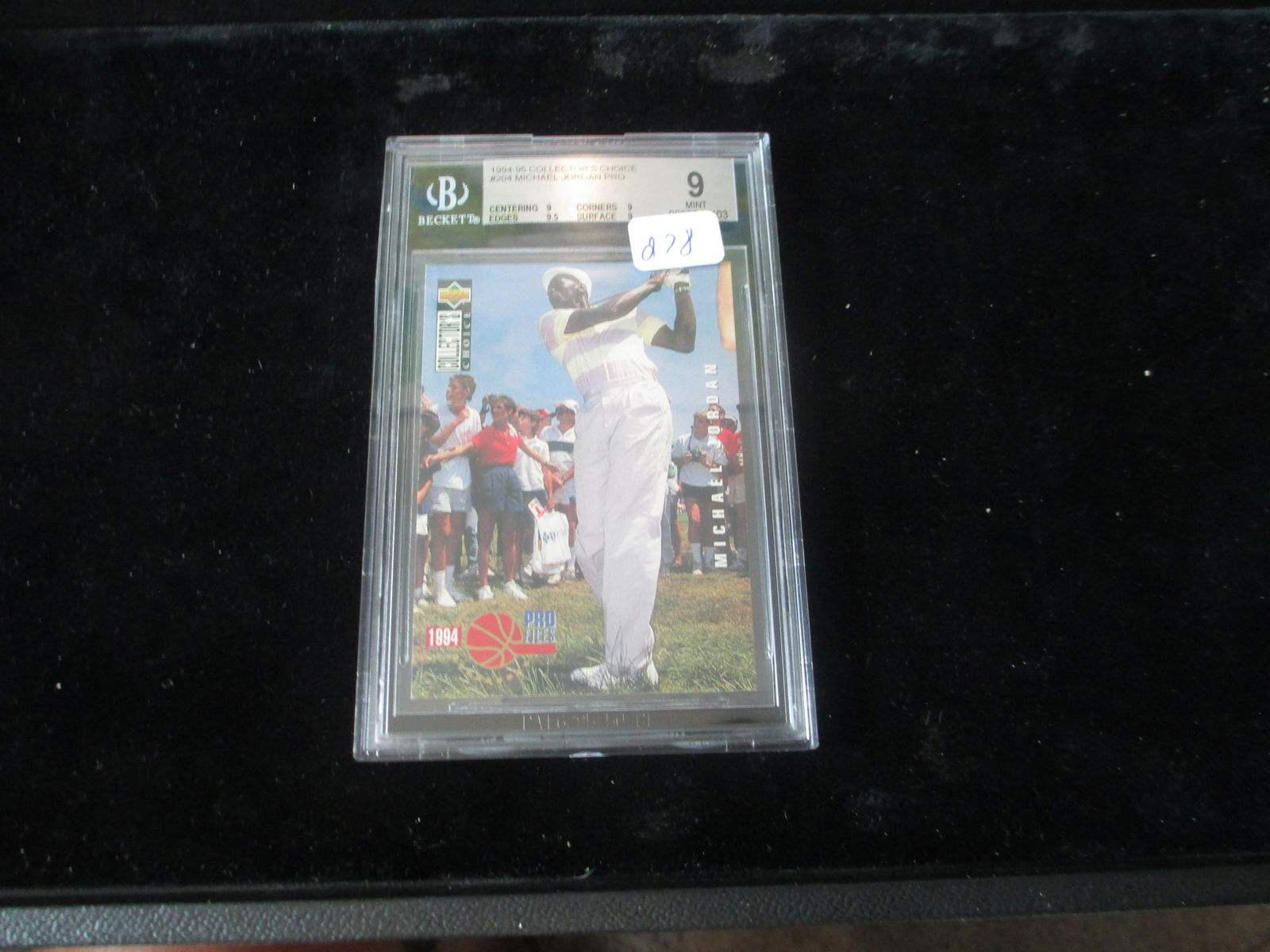 beckett graded michael jordan mint 9 (1 of 1)