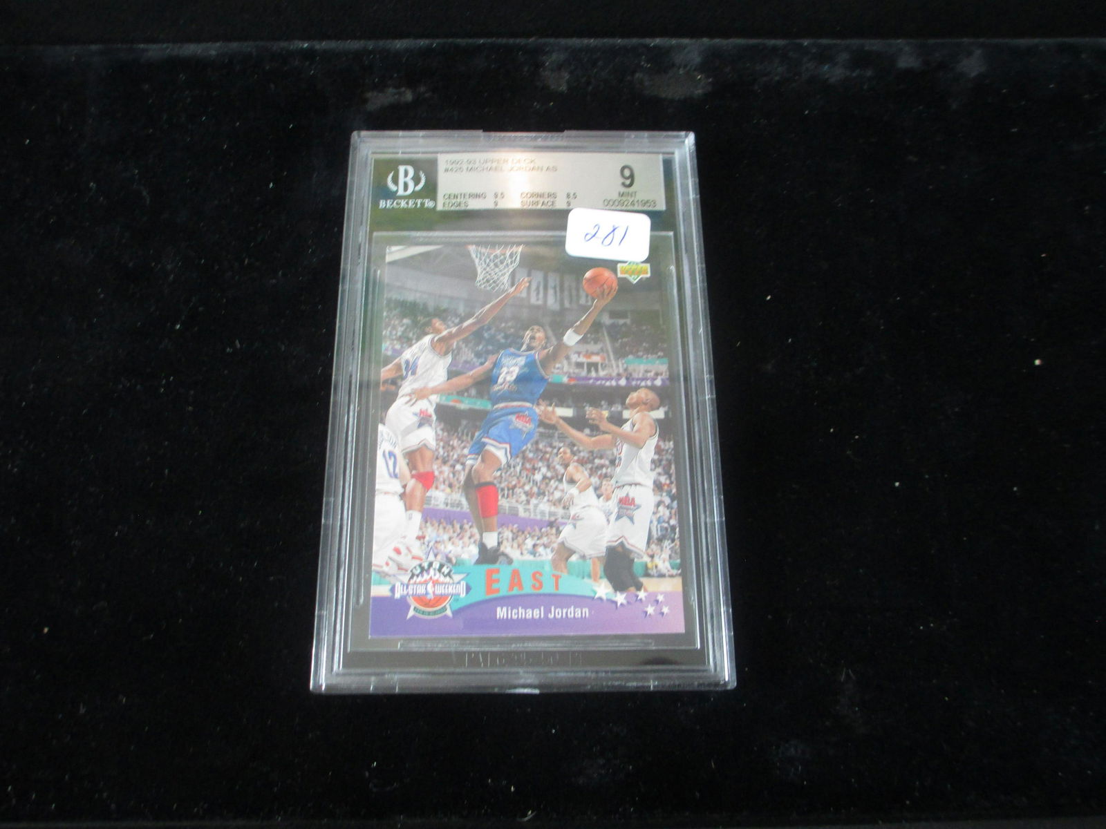 beckett graded michael jordan mint 9 (1 of 1)