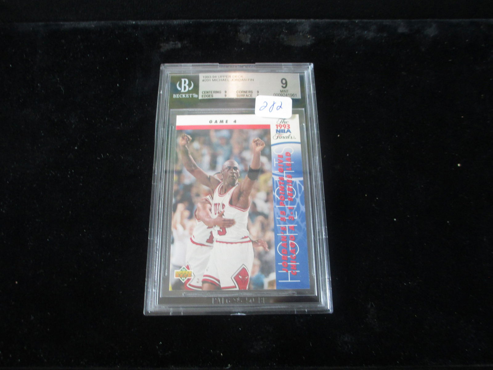 beckett graded michael jordan mint 9 (1 of 1)