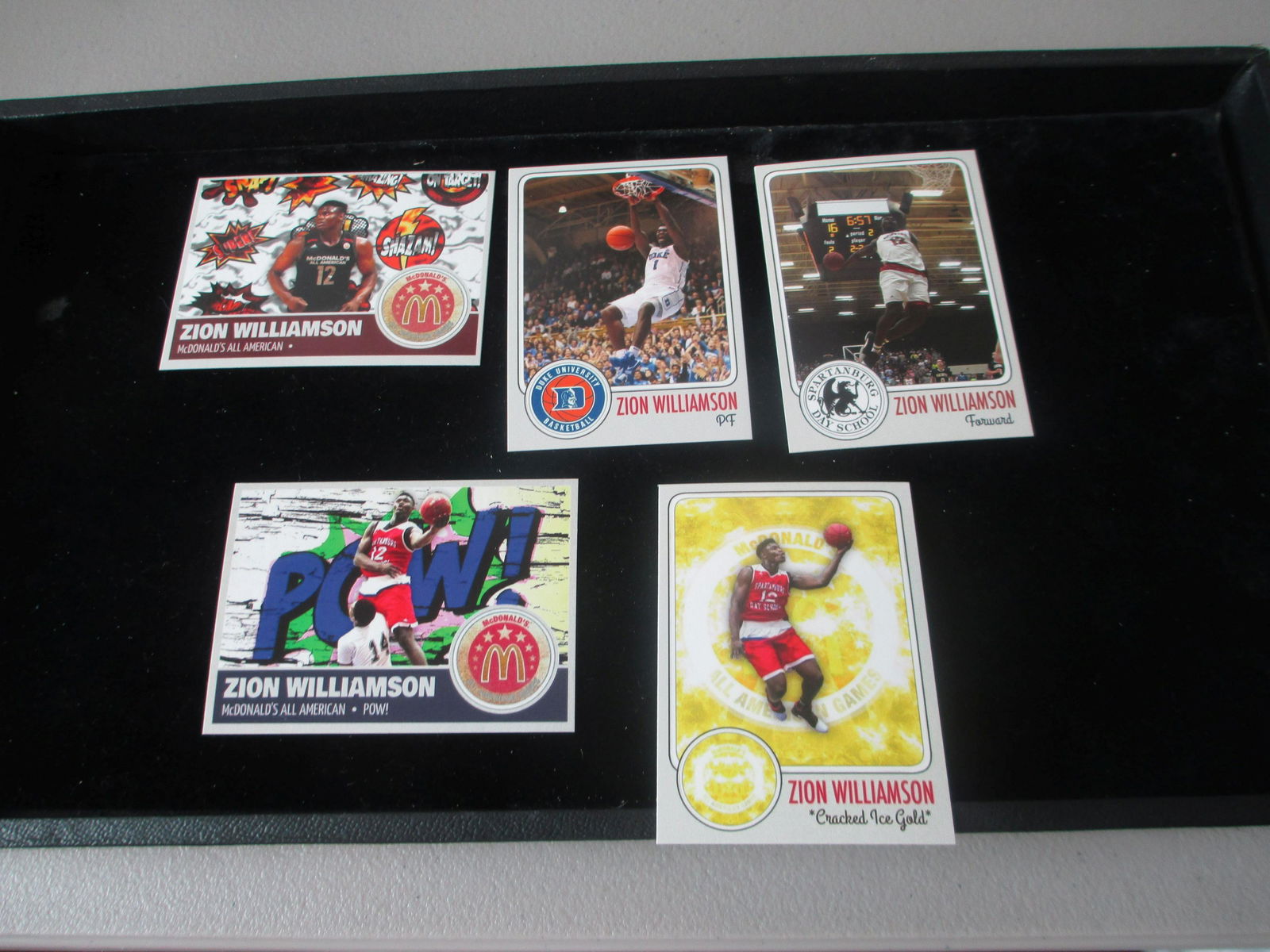 lot of 5 zion williamson card (1 of 1)