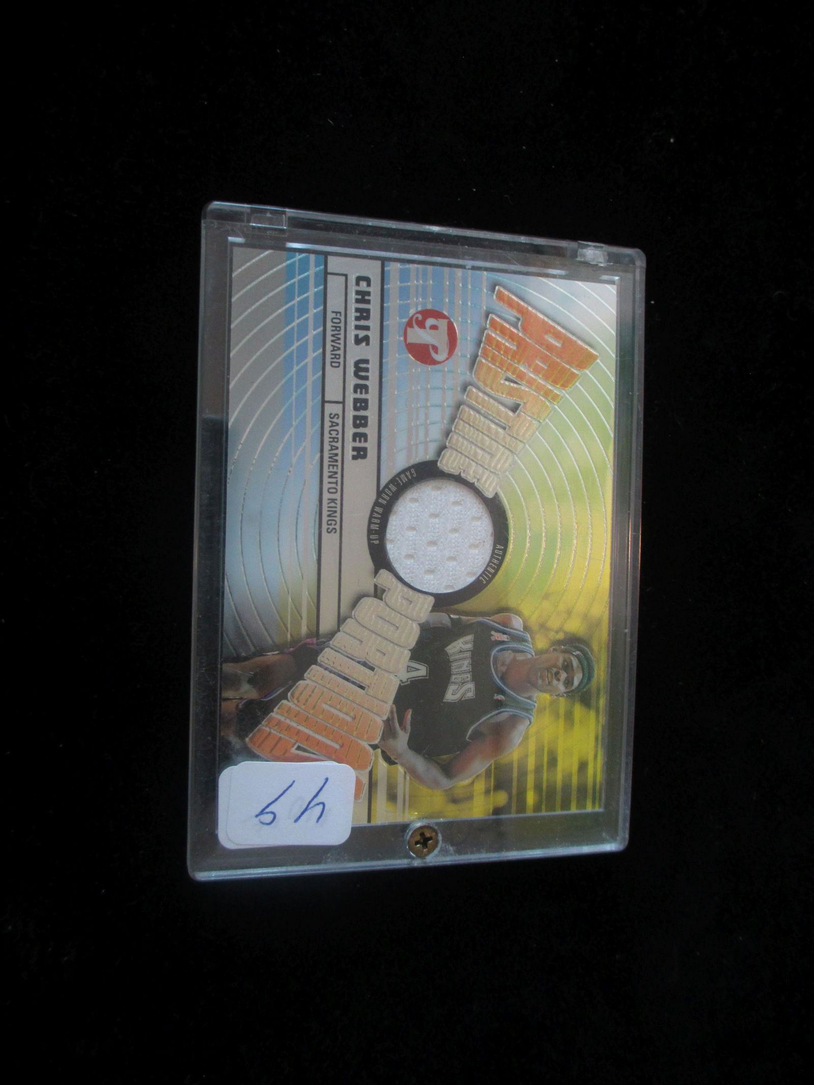 chris webber jersey card (1 of 1)