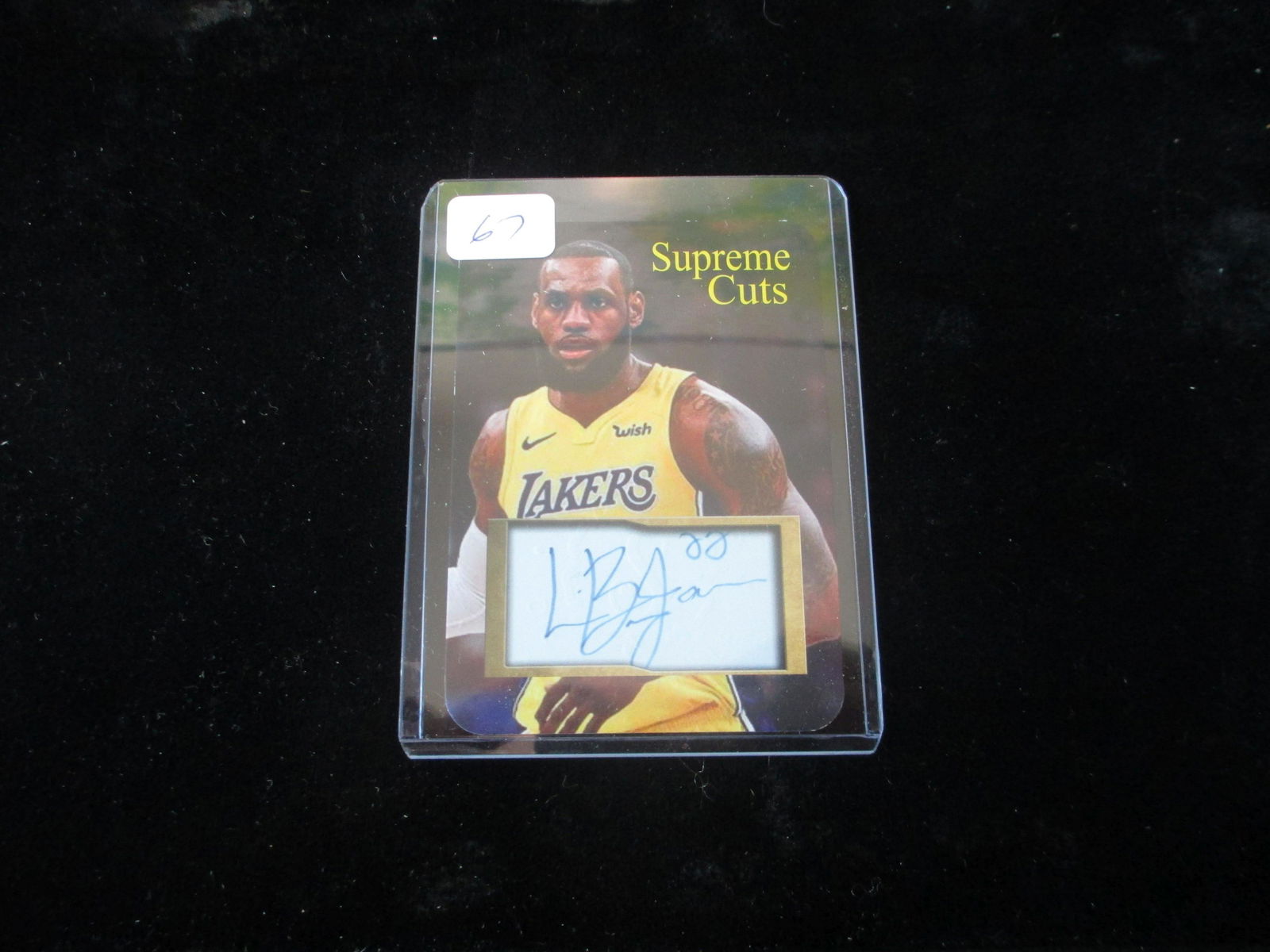 lebron james facsimile autograph (1 of 1)