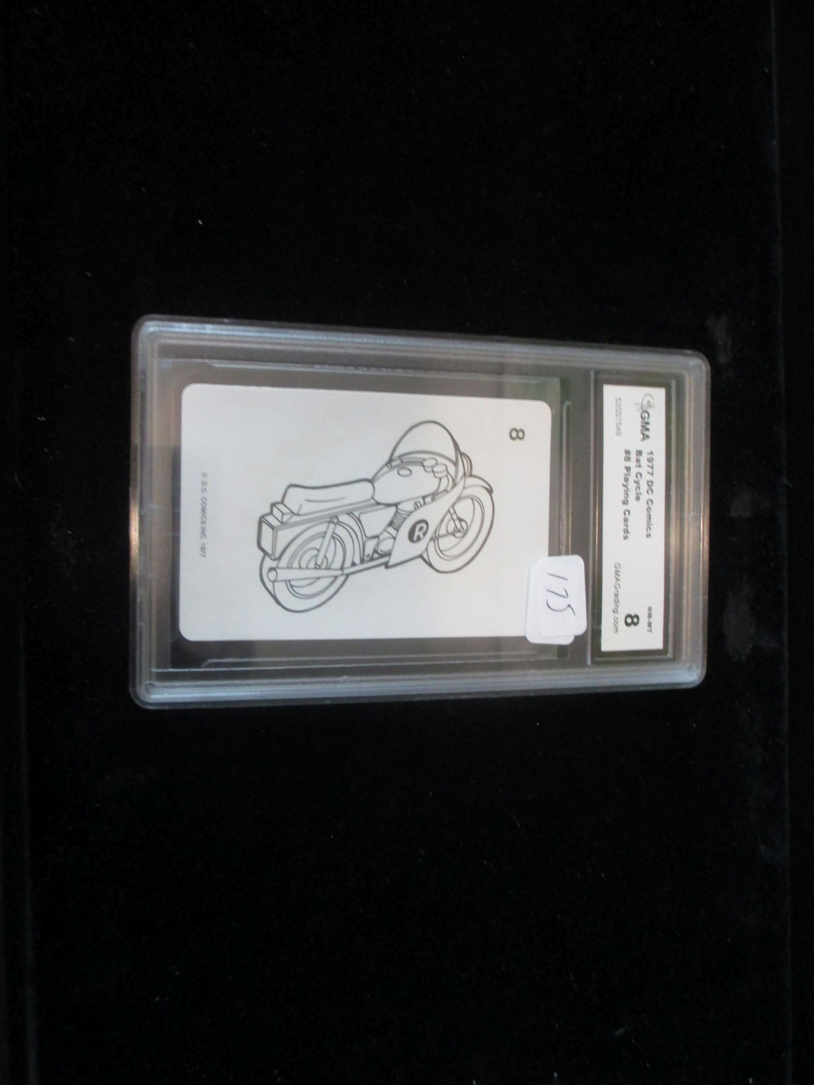 gma graded 1977 bat cycle mint 8 (1 of 1)