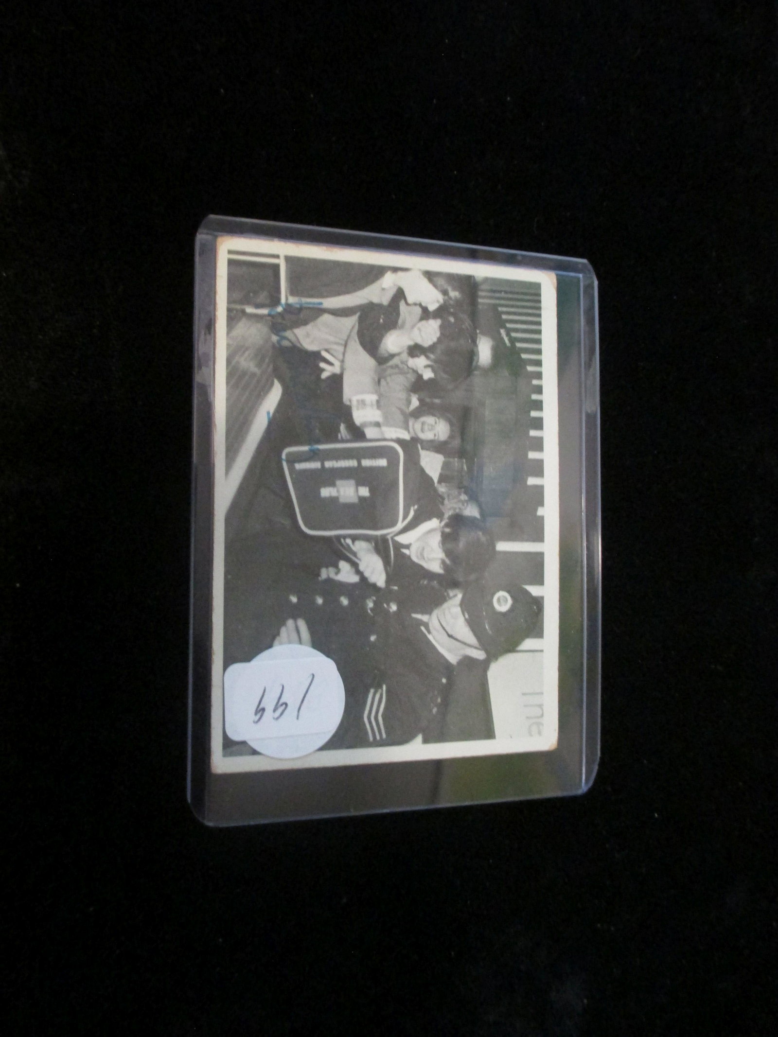 vintage beatles card paul mccartney: in top loaded sleeve