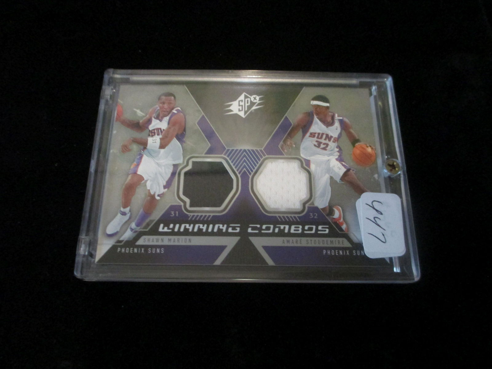 shawn marion/amare stoudemire dual jersey card (1 of 1)