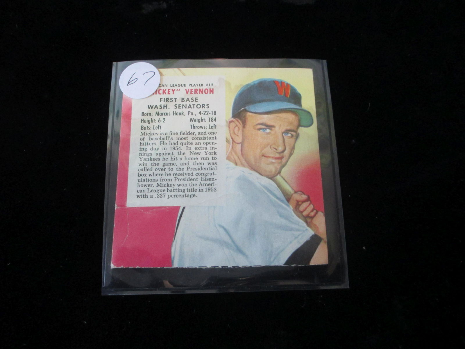 1955 redman mickey vernon (1 of 1)