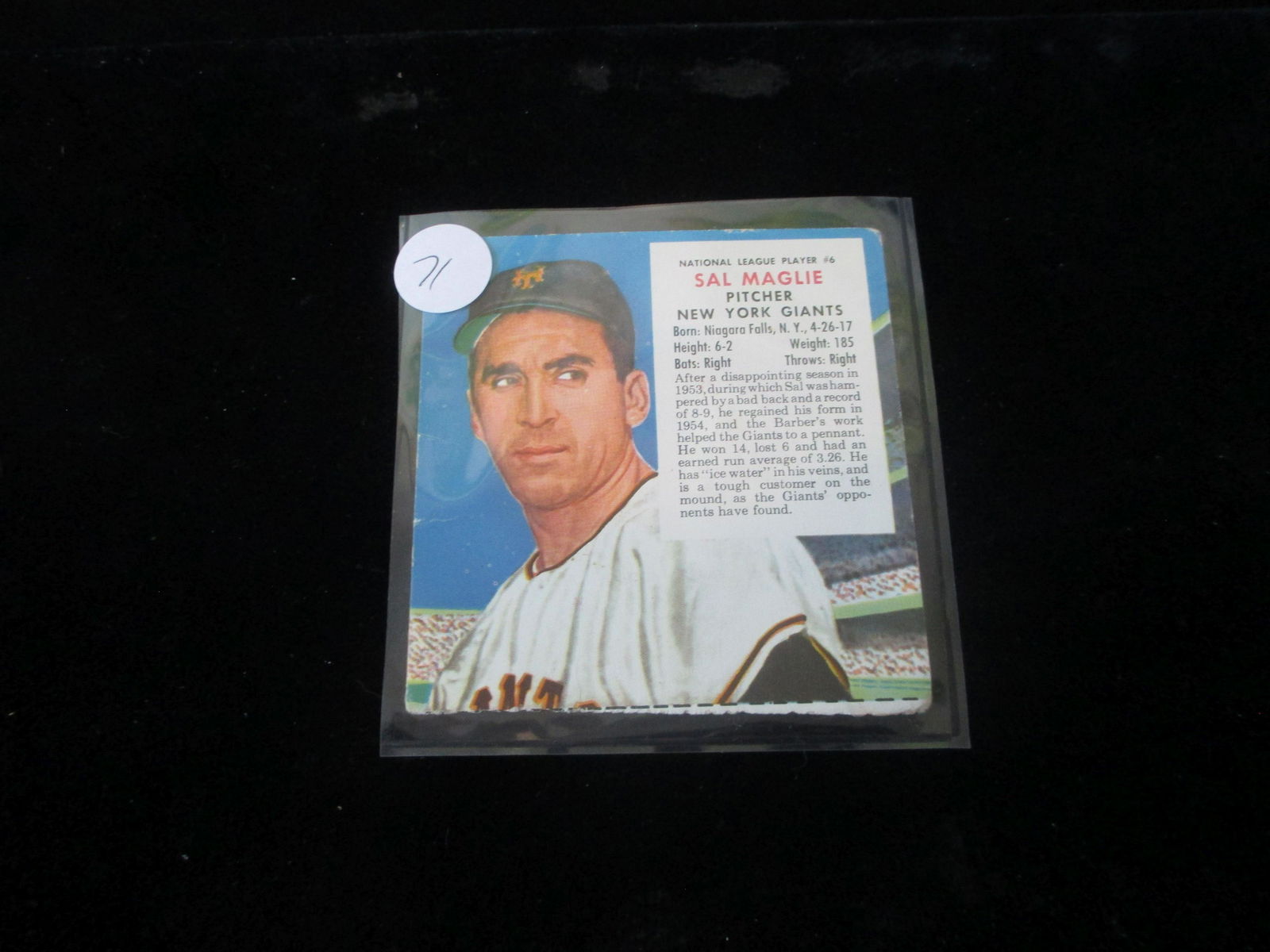 1955 redman sal maglie (1 of 1)