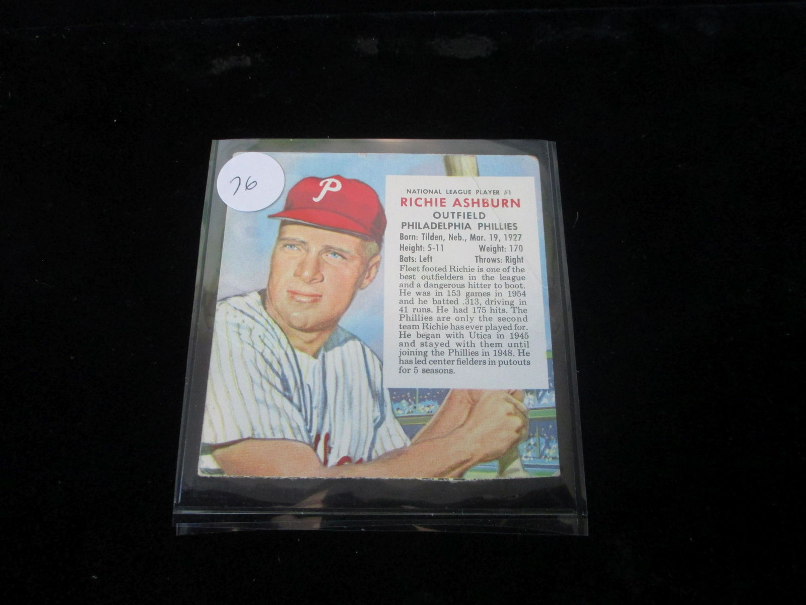 1955 redman richie ashburn (1 of 1)