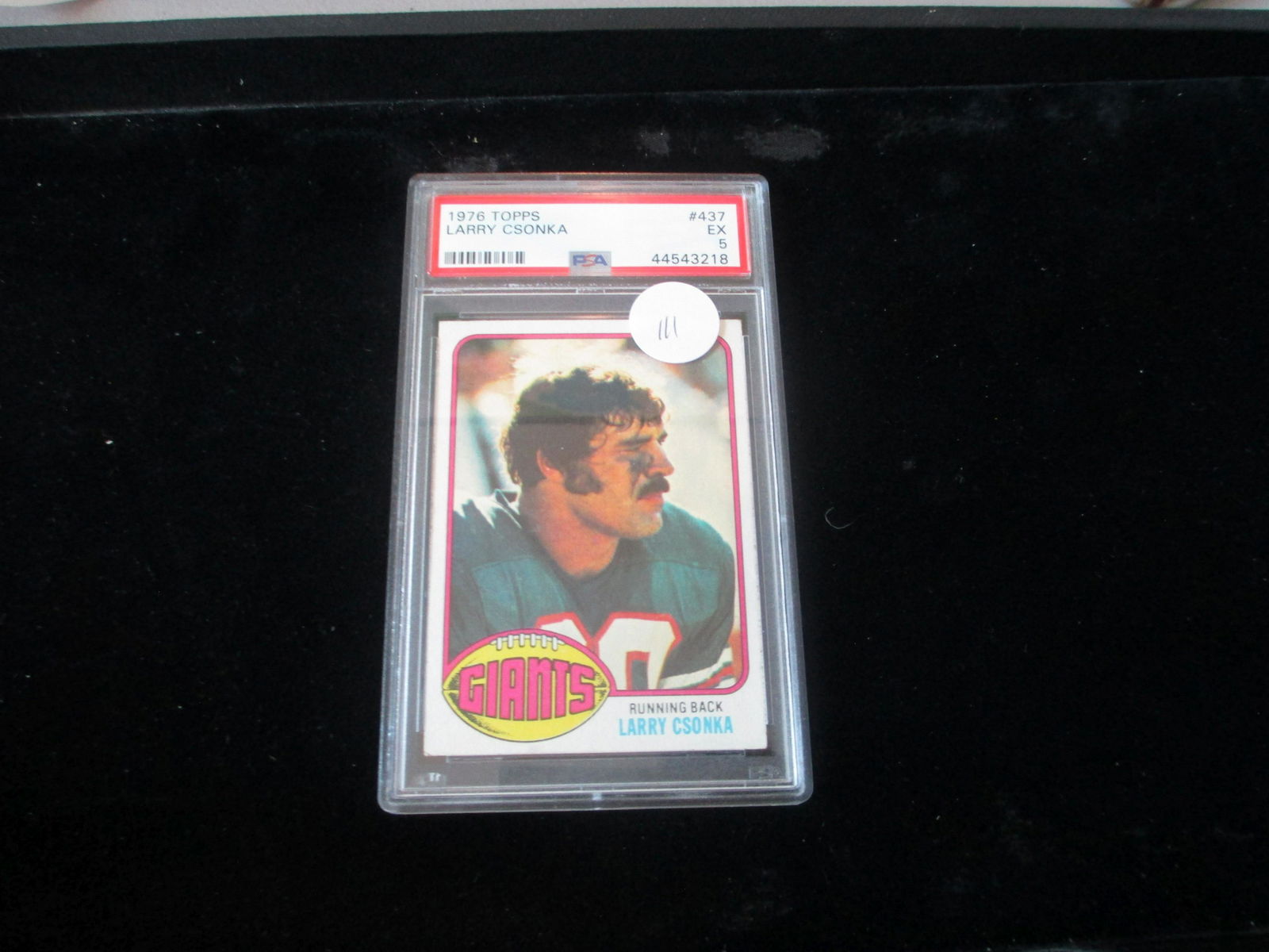 psa graded 1976 larry csonka mint 5 (1 of 1)