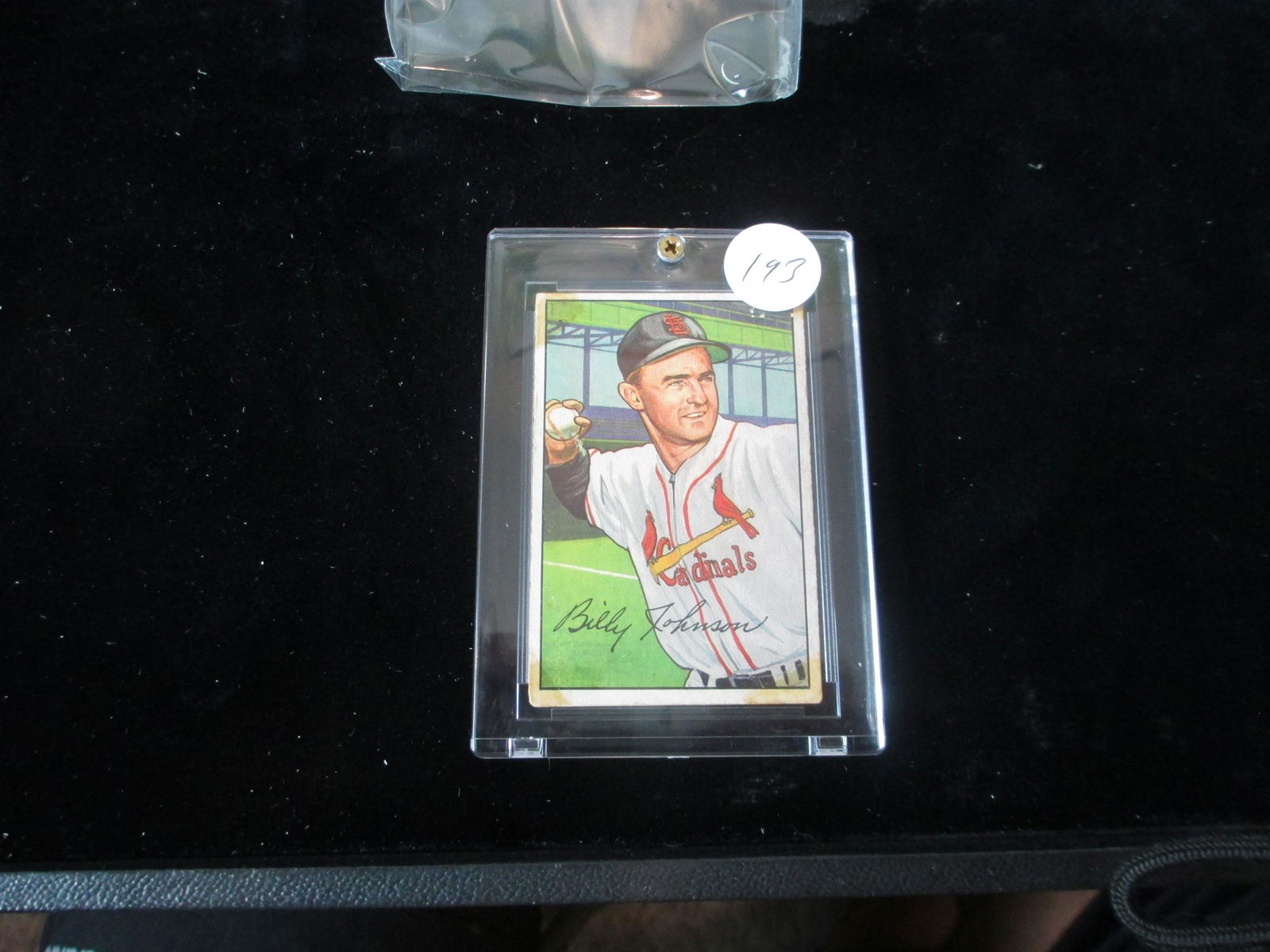 b-52 billy johnson vintage card (1 of 1)