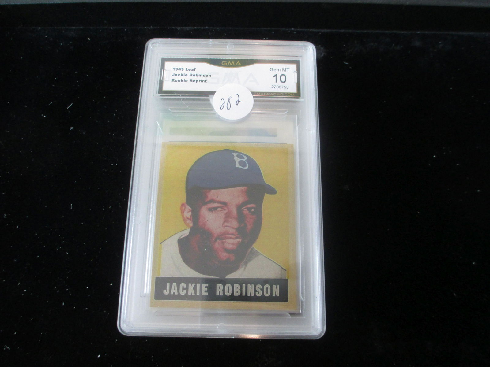 gma graded mint 10 reprint 1949 jackie robinson mint 10 (1 of 1)