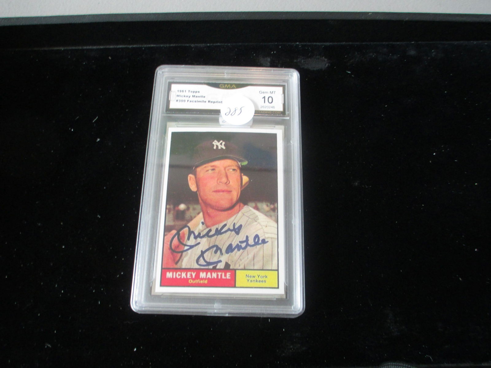 gma graded mint 10 reprint facsimile auto 1961 mickey (1 of 1)