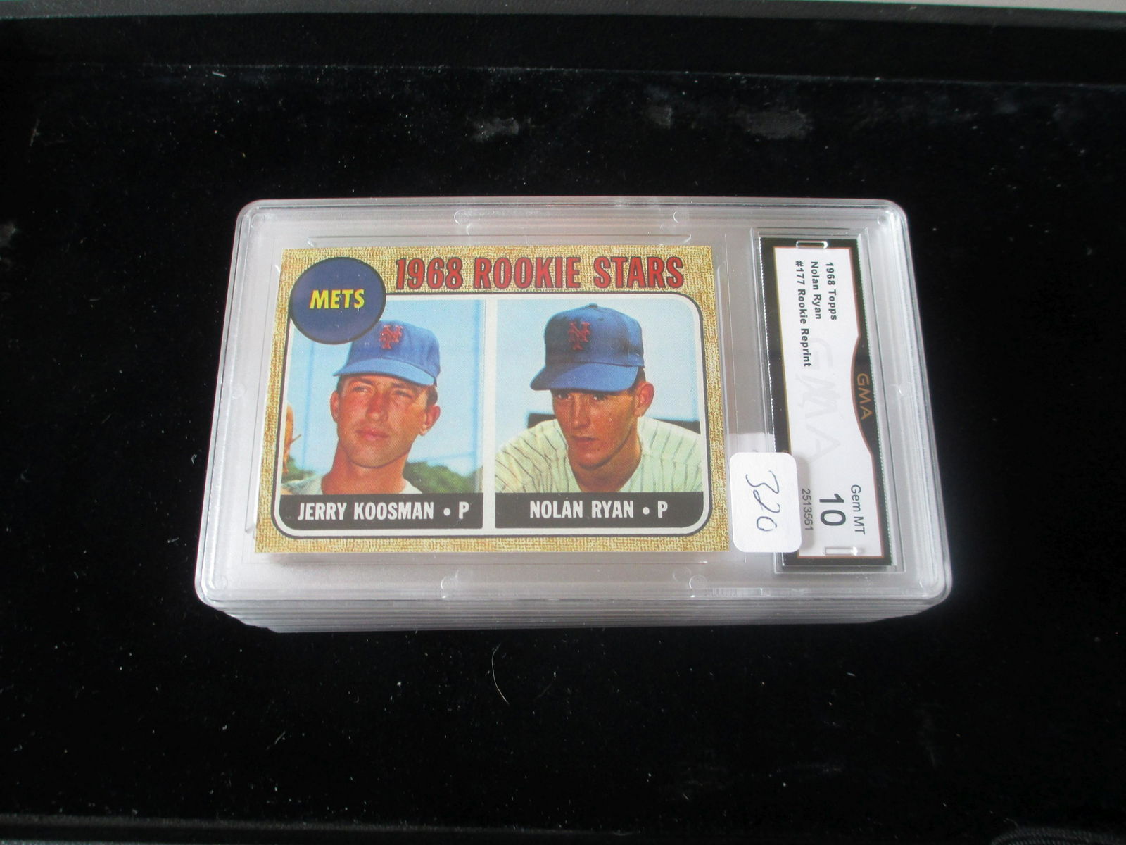 gma graded reprint 1968 nolan ryan mint 10 (1 of 1)