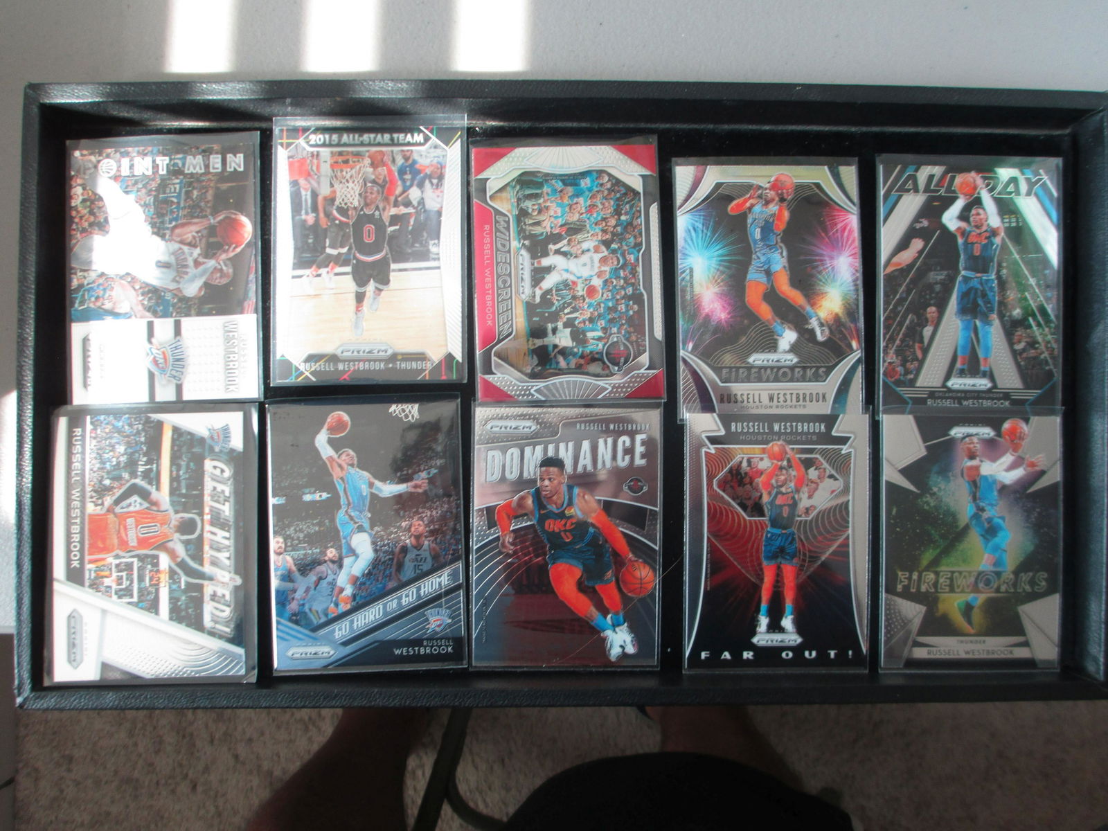 lot of 10 russell westbrook cards (1 of 1)