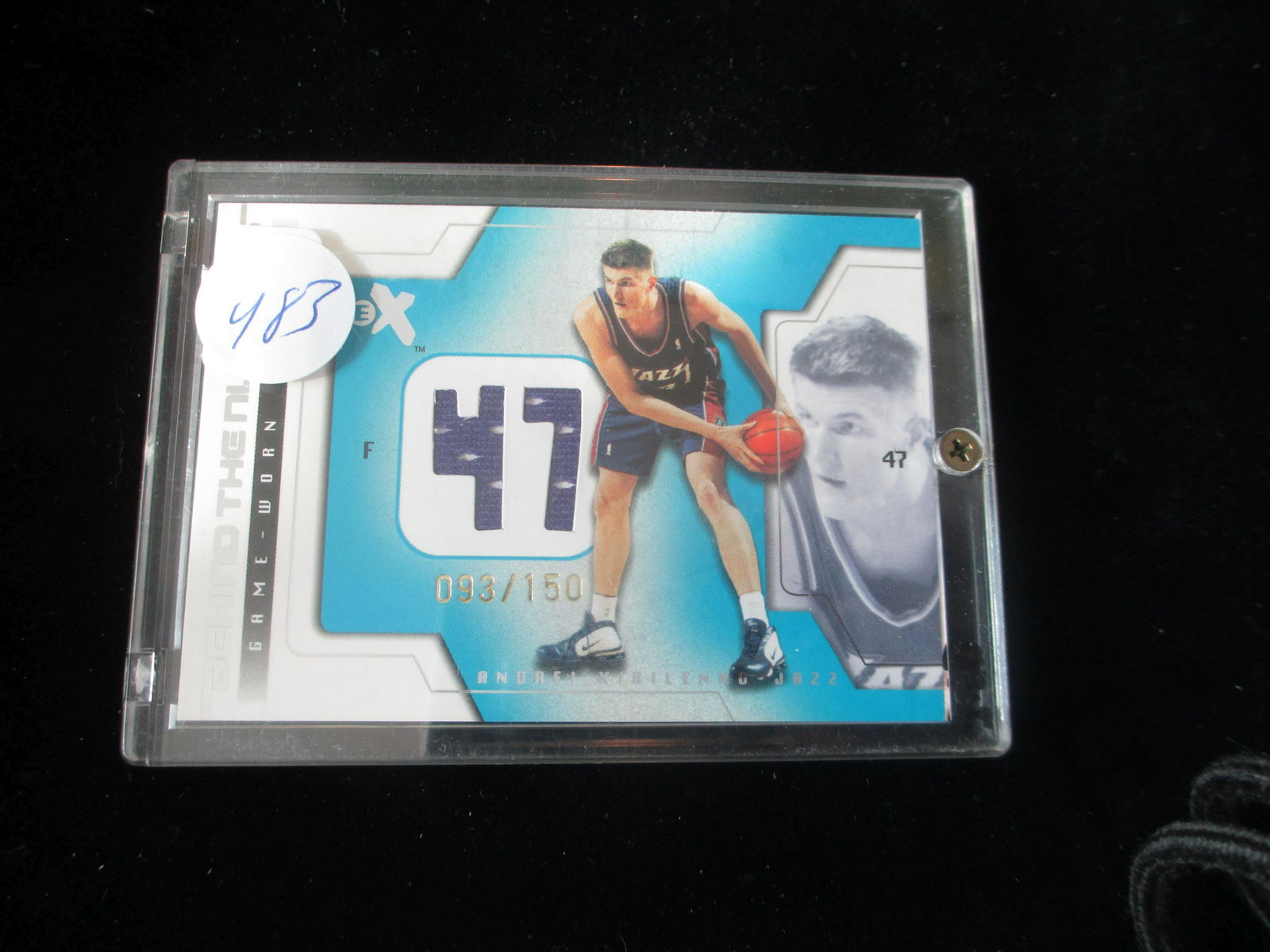 andrei kirileno jersey #093/150: in hard plastic screwdown holder