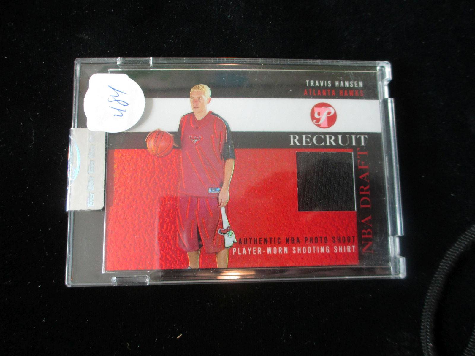 travis hansen jersey card #10/25 (1 of 1)