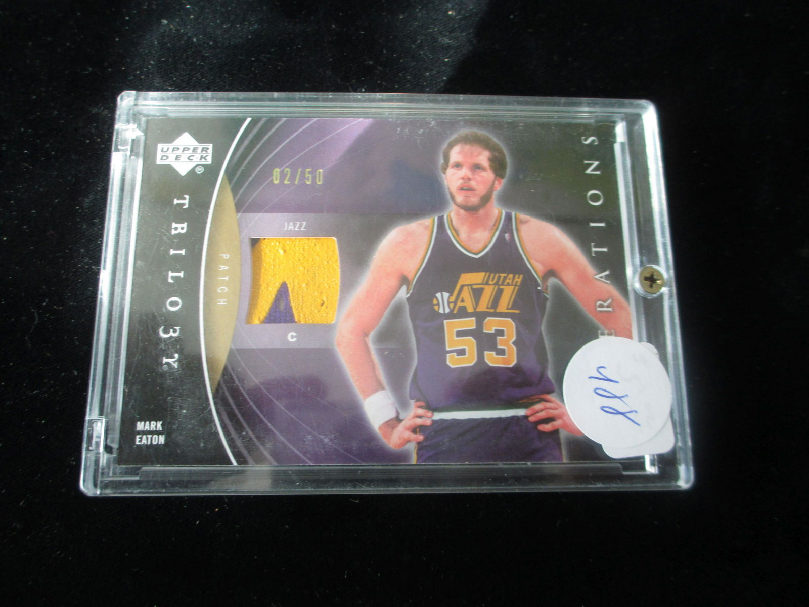 mark eaton jersey card #02/50 (1 of 1)