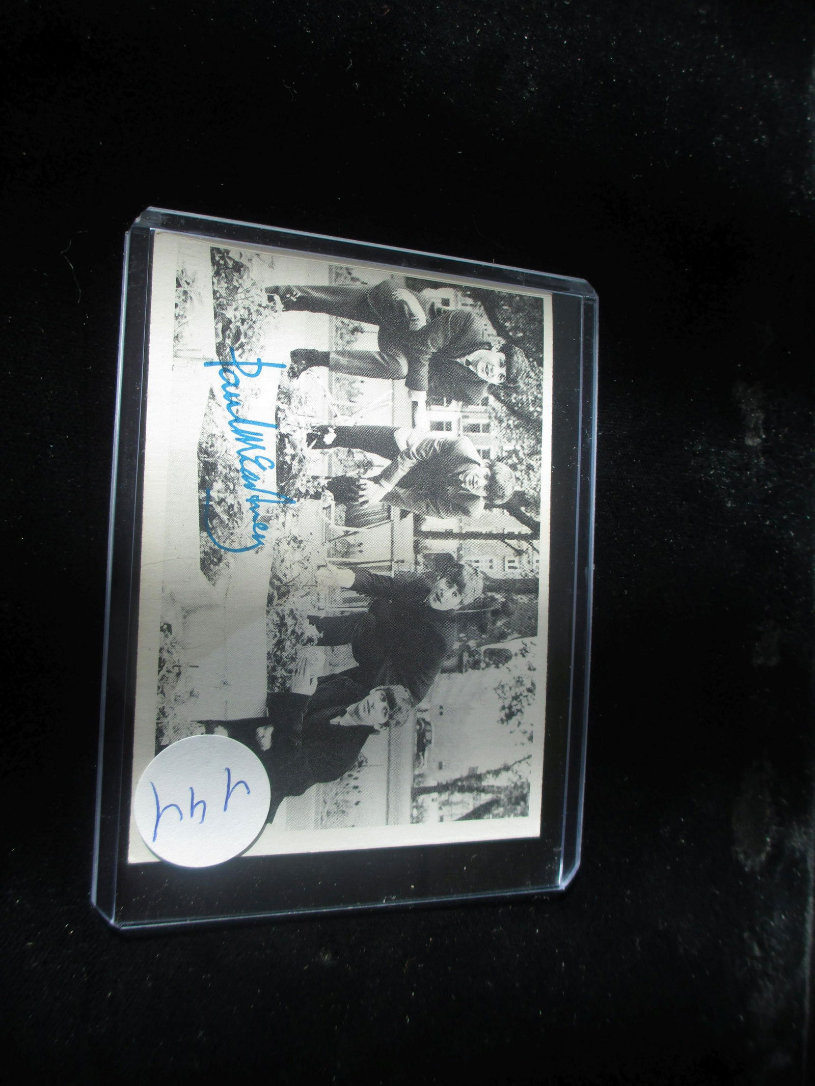 1964 beatles paul mccartney: in top loaded sleeve