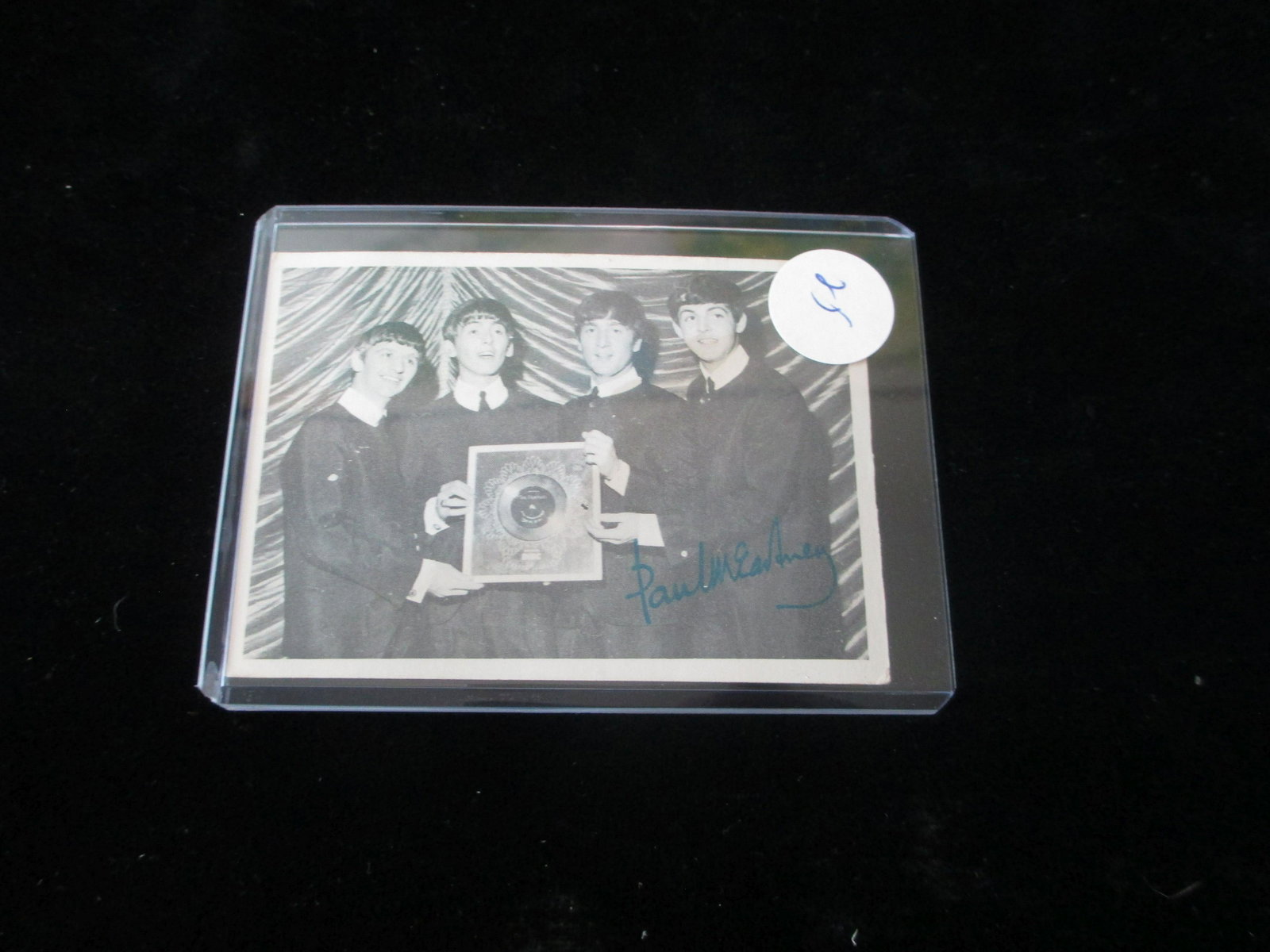 1964 beatles paul mccartney: in top loaded sleeve