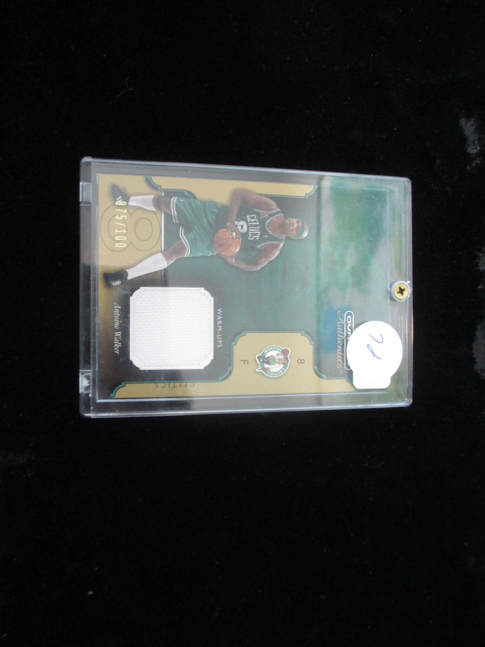 antoine walker jersey card #075/100 (1 of 1)