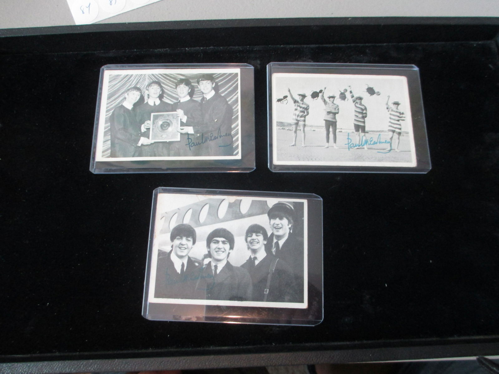 beatles card lot of 3 paul mccartney 1964 (1 of 1)