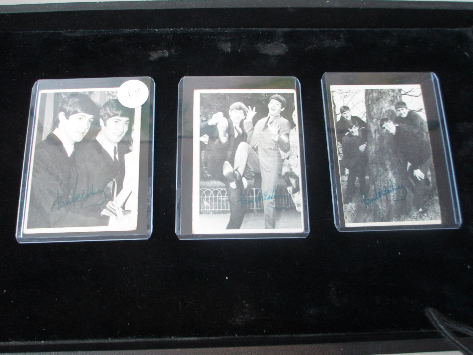 beatles card lot of 3 paul mccartney 1964 (1 of 1)