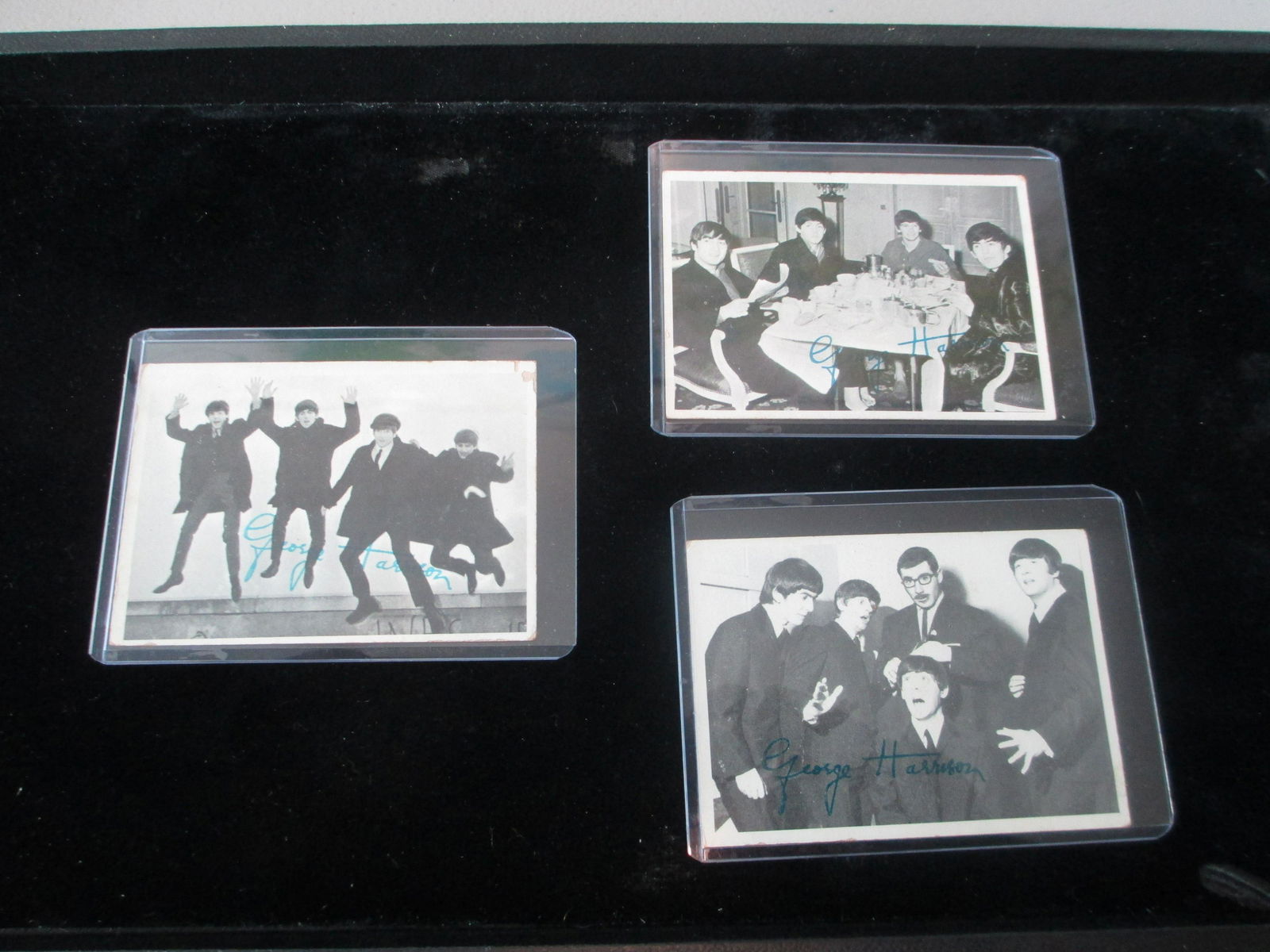 beatles card lot of 3 george harrison 1964 (1 of 1)
