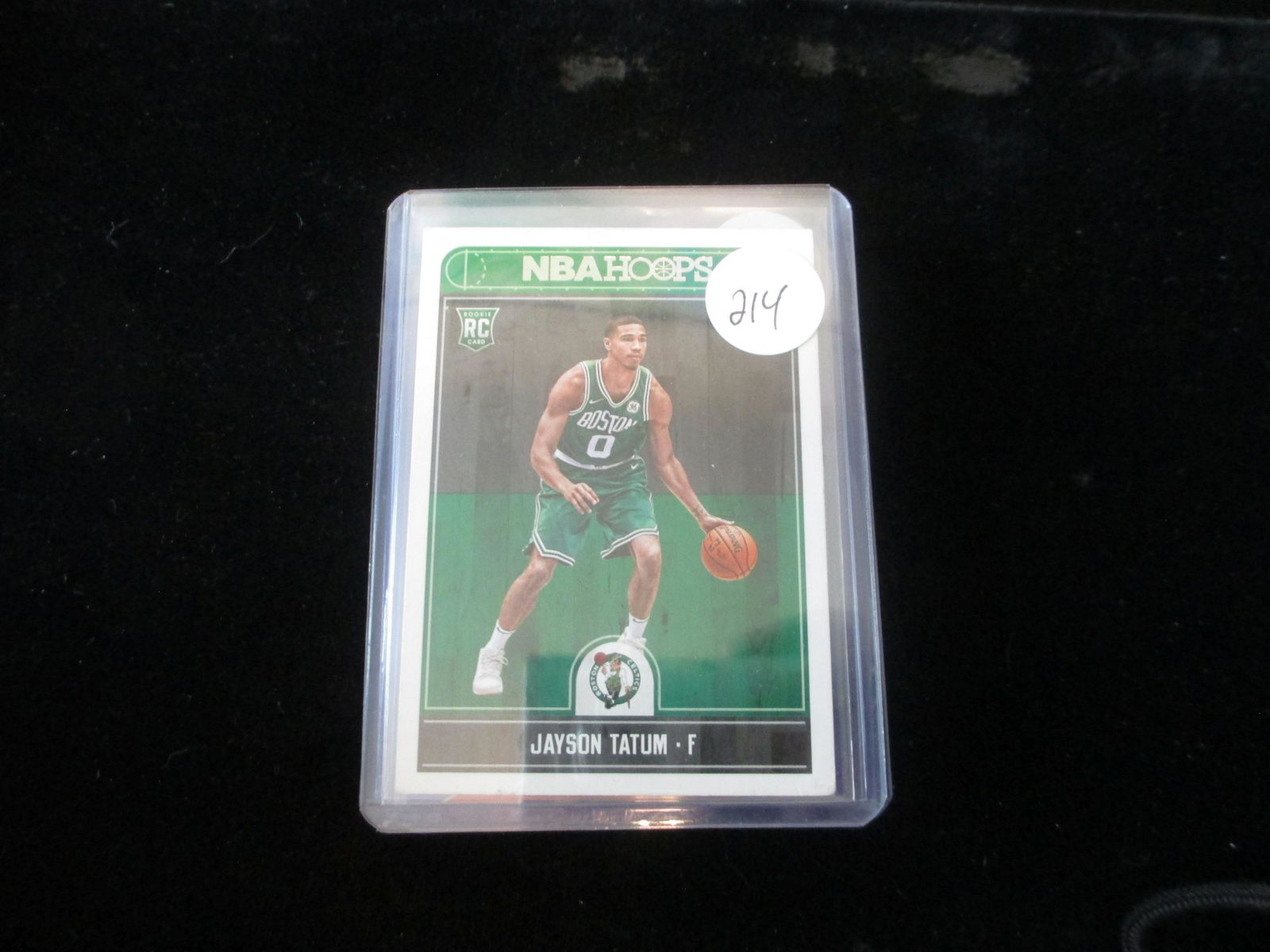 jayson tatum rookie card (1 of 1)