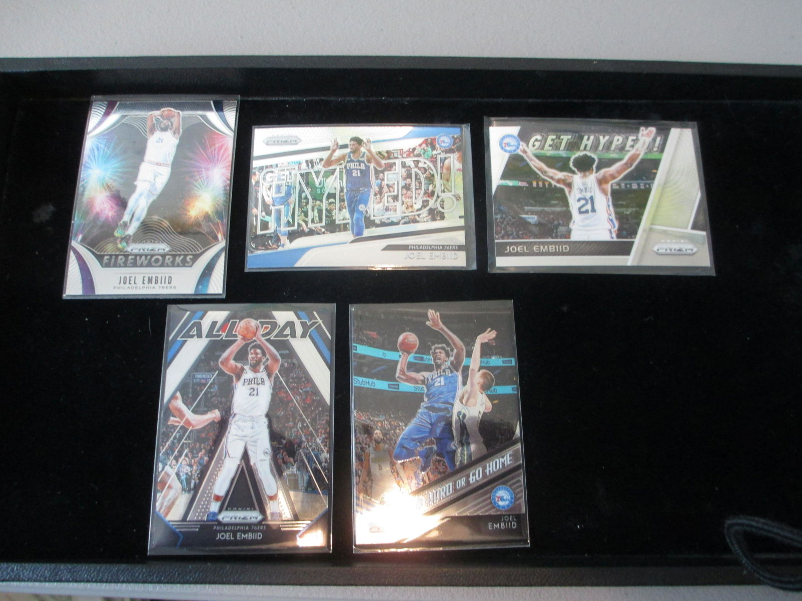 lot of 5 joel embiid prizm cards (1 of 1)