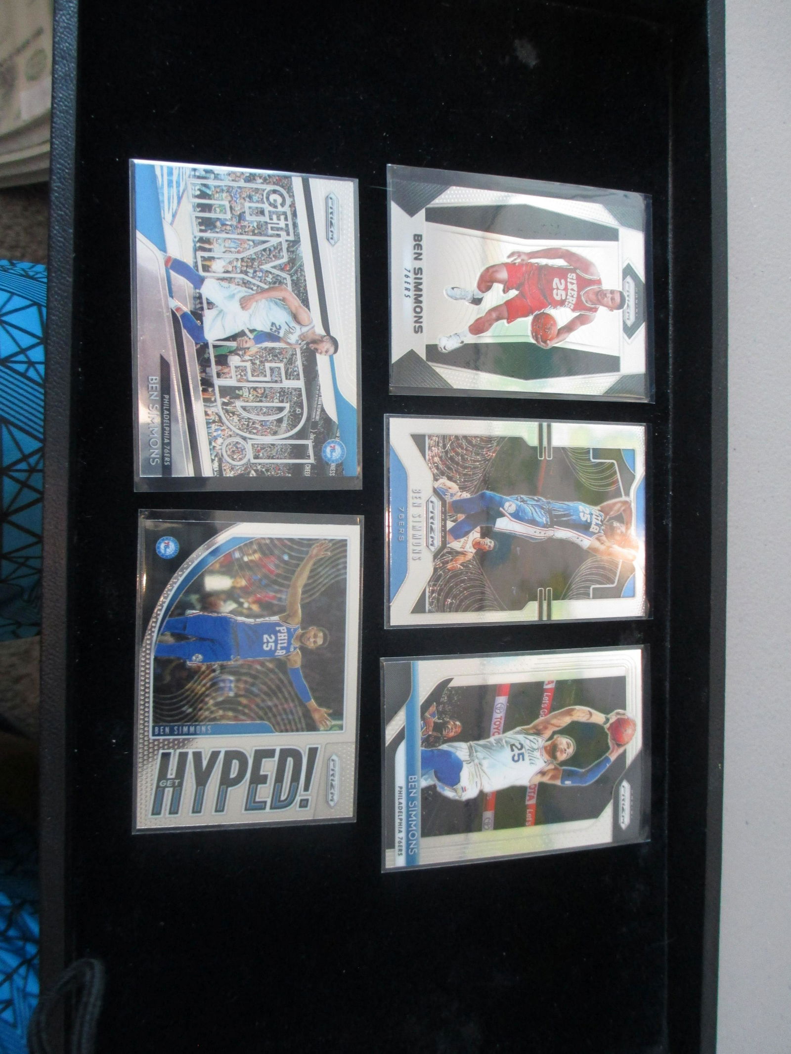 lot of 5 ben simmons prizm cards (1 of 1)