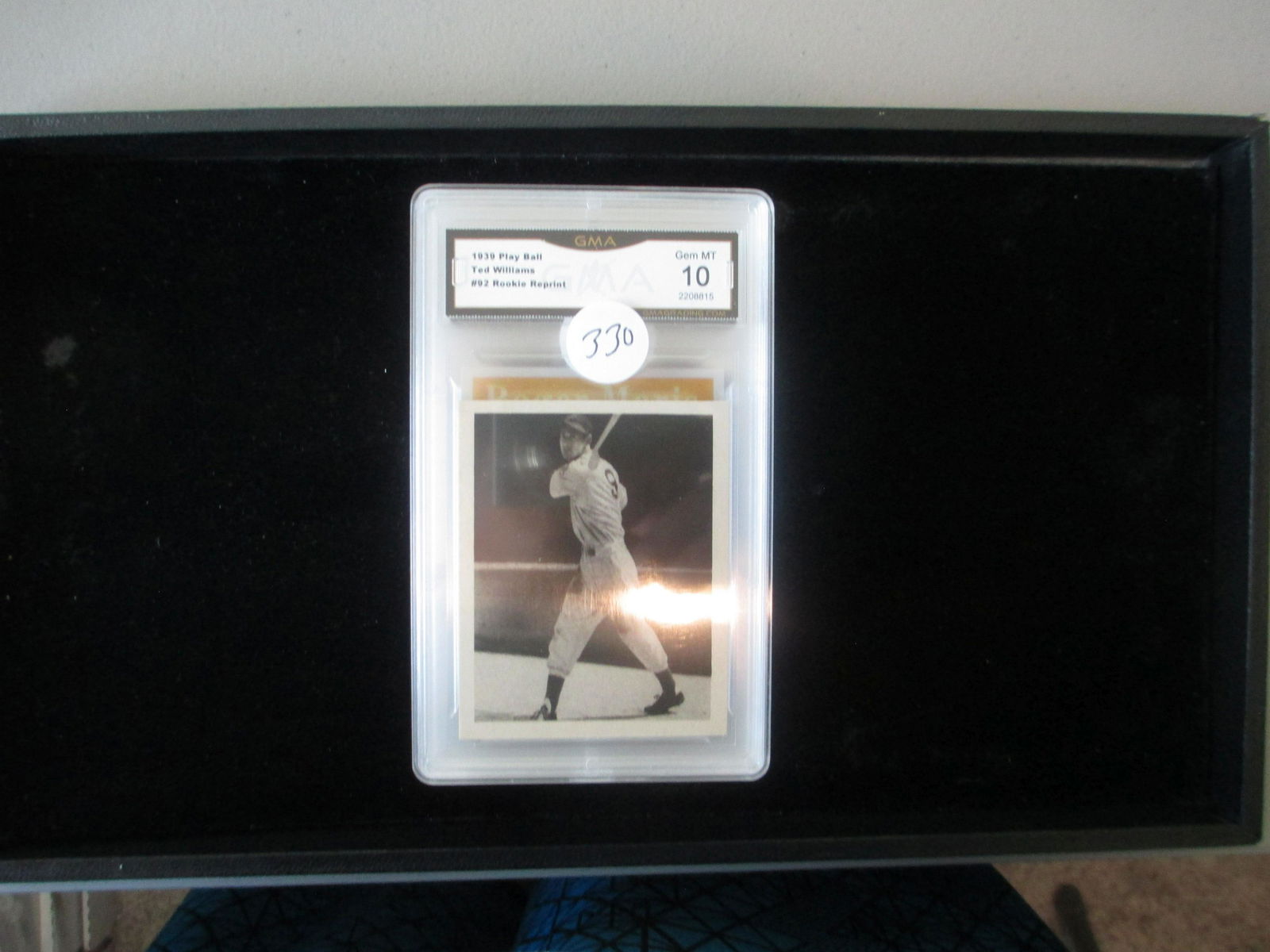 gma graded 1939 ted williams reprint mint 10 (1 of 1)