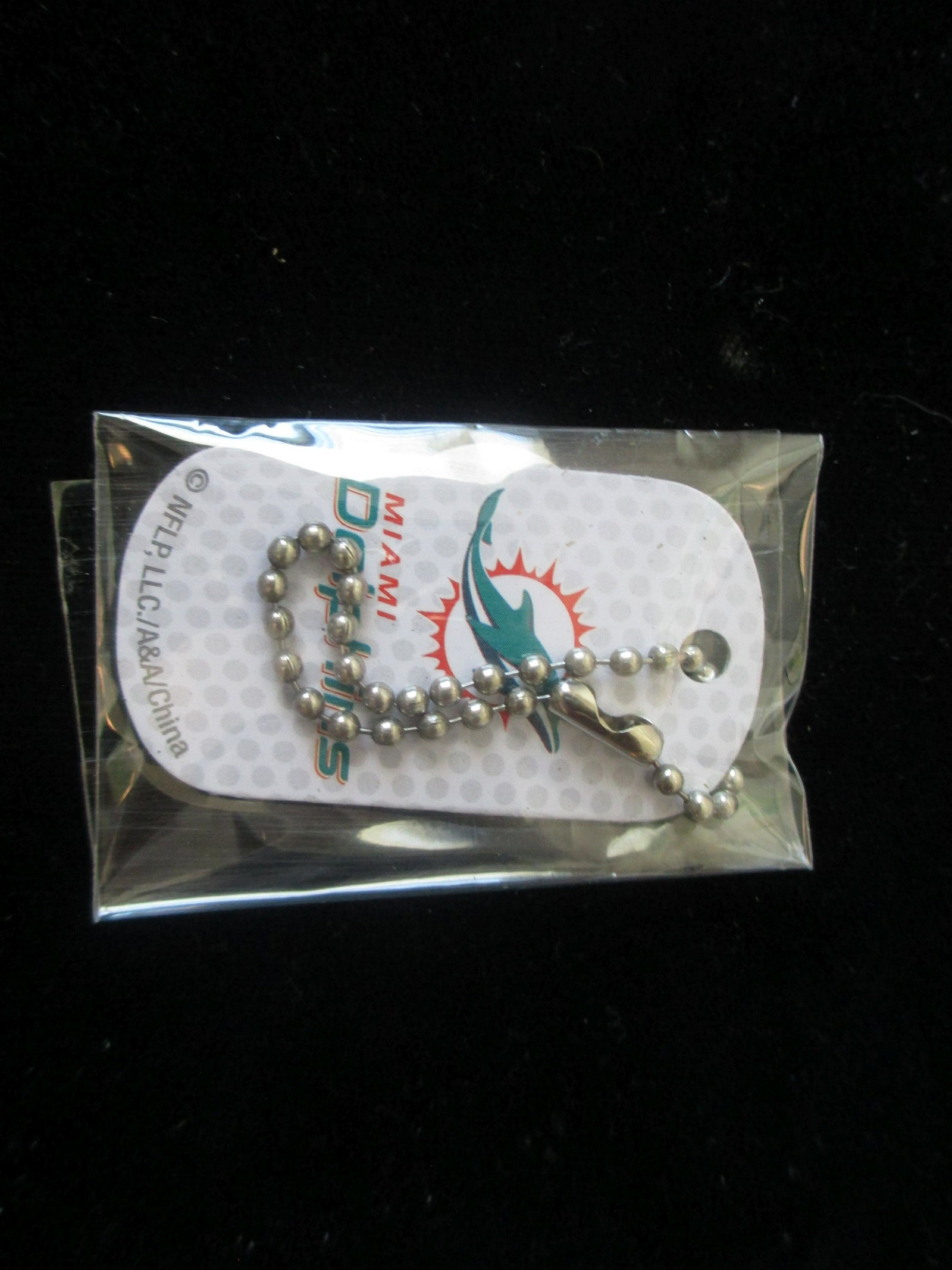 nfl key chain/dog tag: new