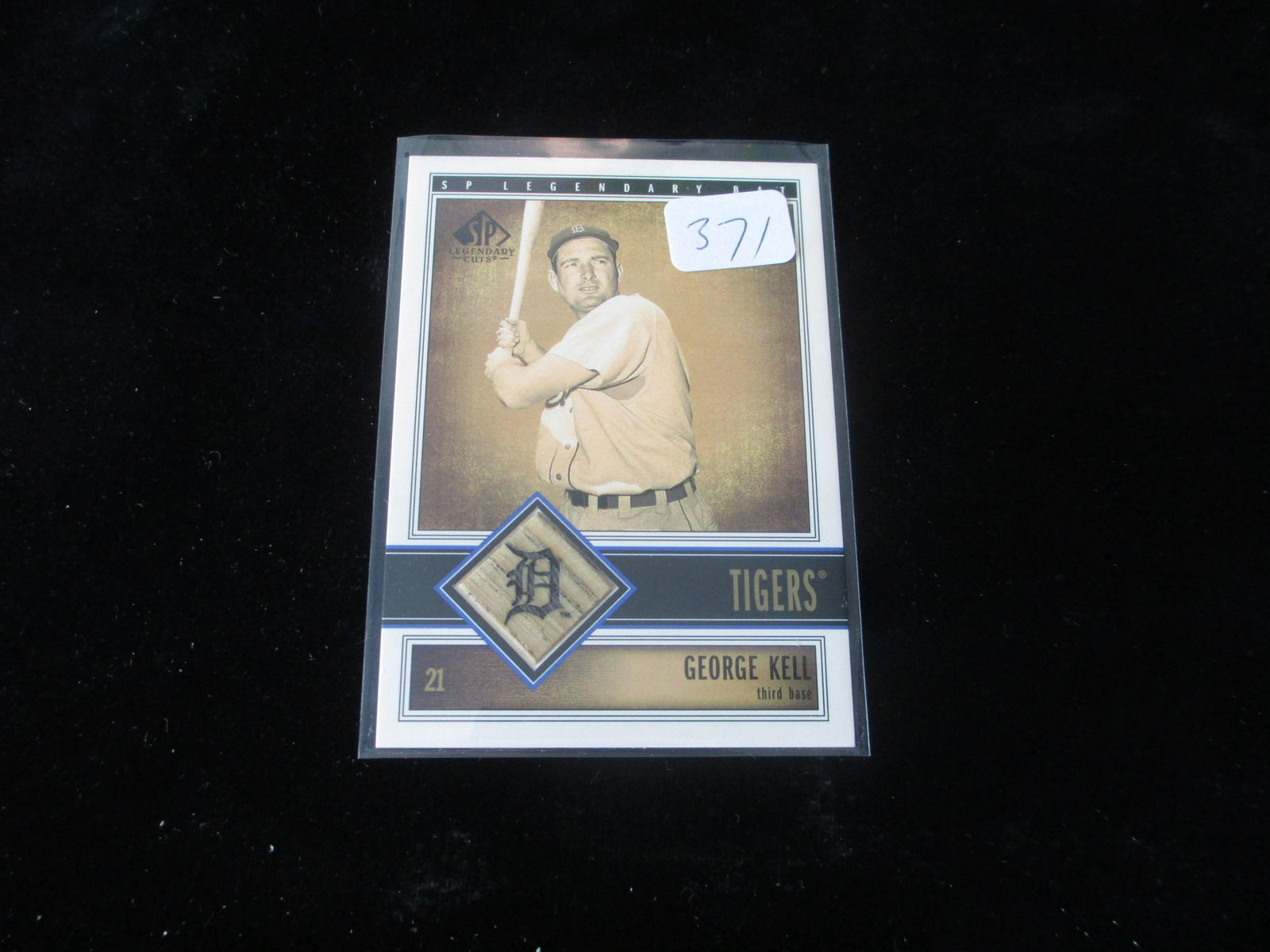 george kell game used bat card (1 of 1)