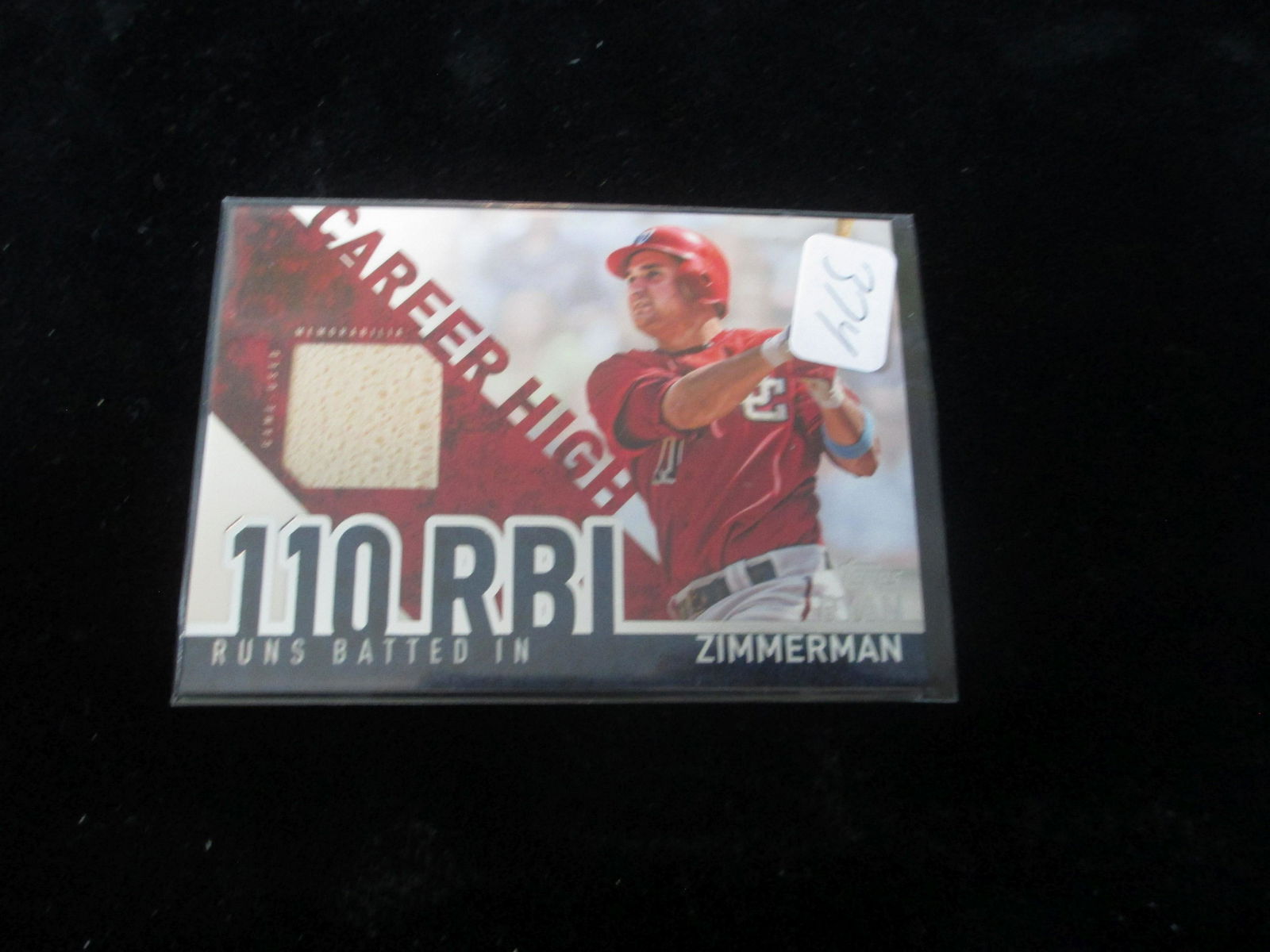 ryan zimmerman game used bat card (1 of 1)