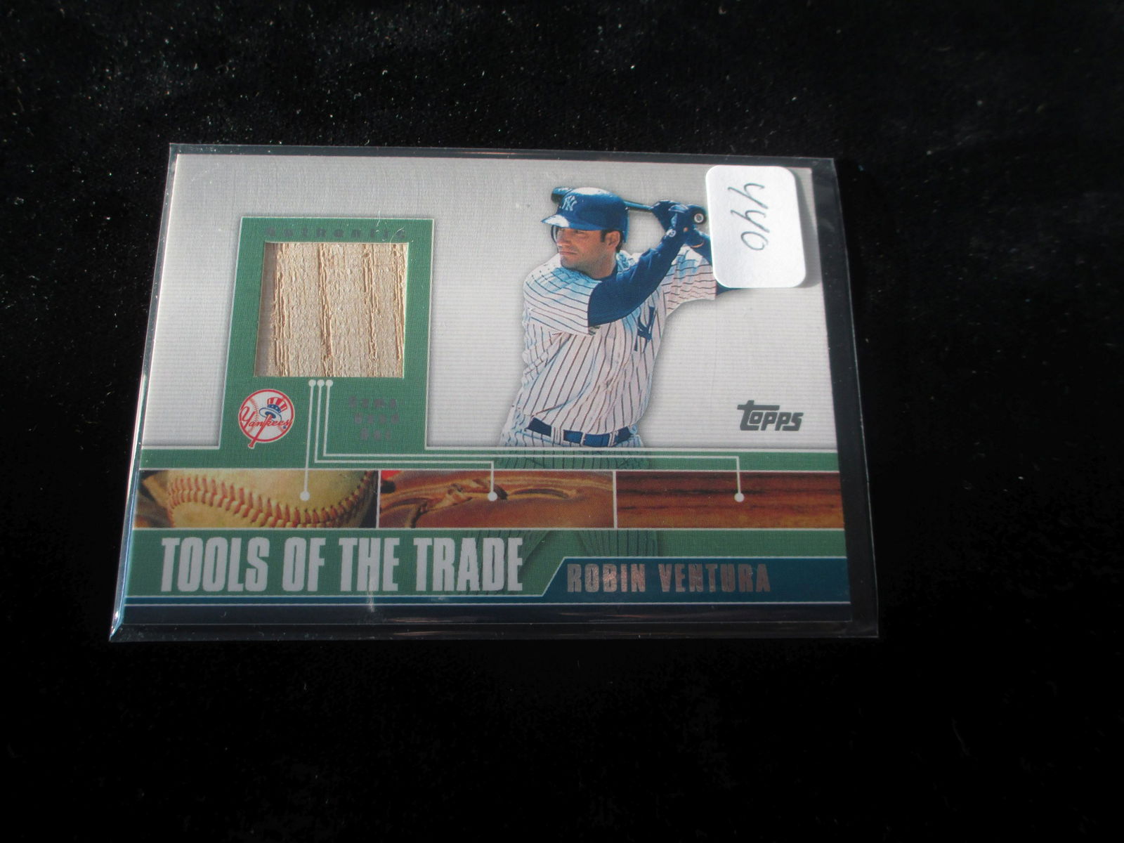 robin ventura game used bat card (1 of 1)