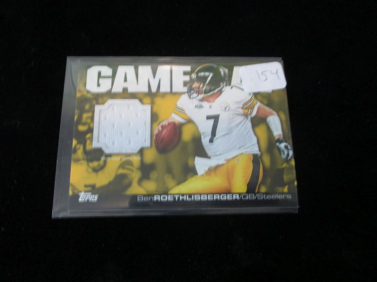 ben roethlisberger jersey card (1 of 1)