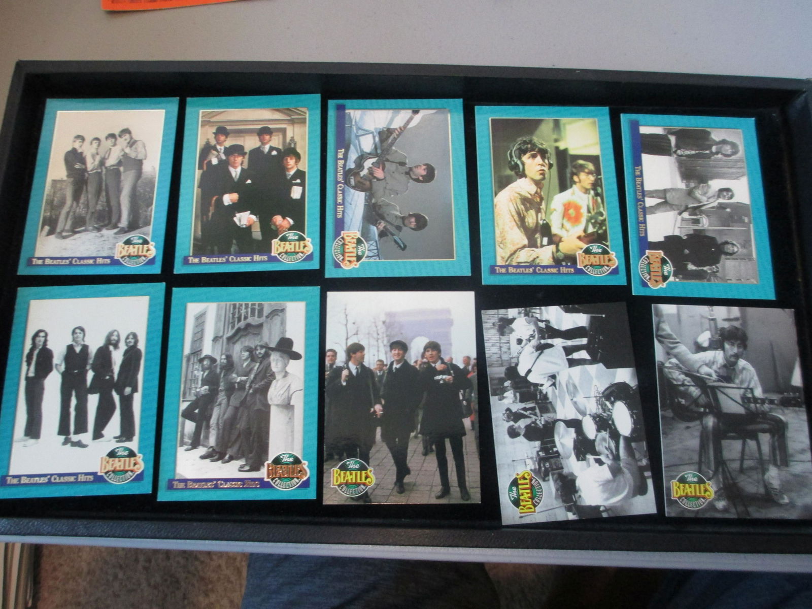 lot of 10 beatles cards from the 90's: beatles
