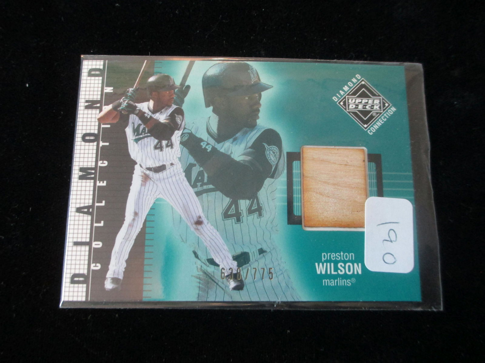 preston wilson game used bat card #638/775 (1 of 1)