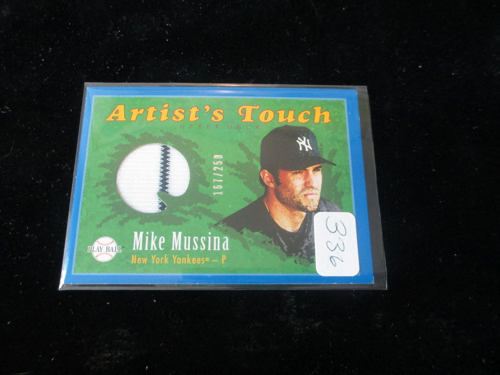 mike mussina jersey card #167/250 (1 of 1)