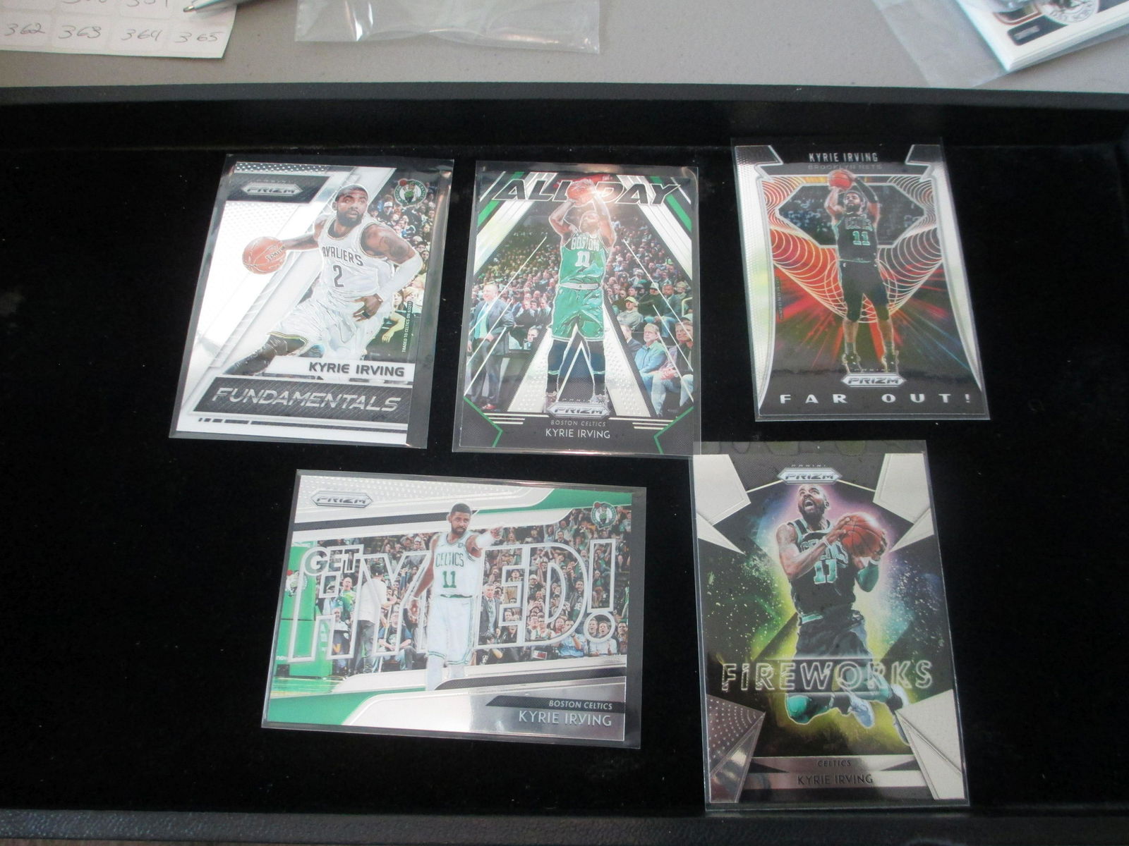 lot of 5 kyrie irving prizm cards (1 of 1)
