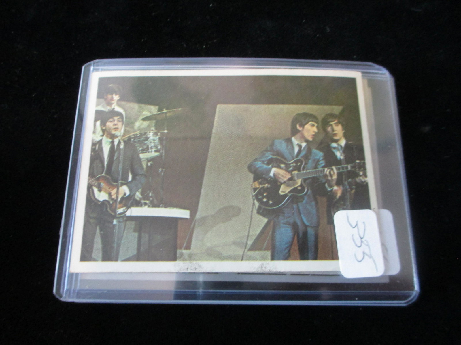 1964 colored beatles card: rare lot