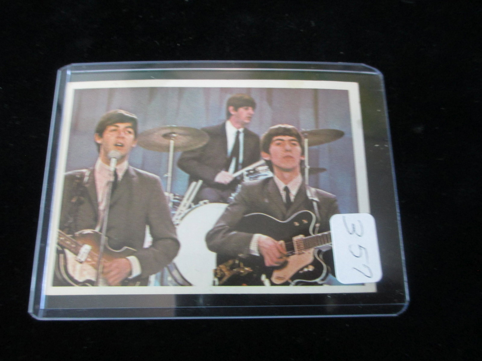 1964 colored beatles card: rare lot