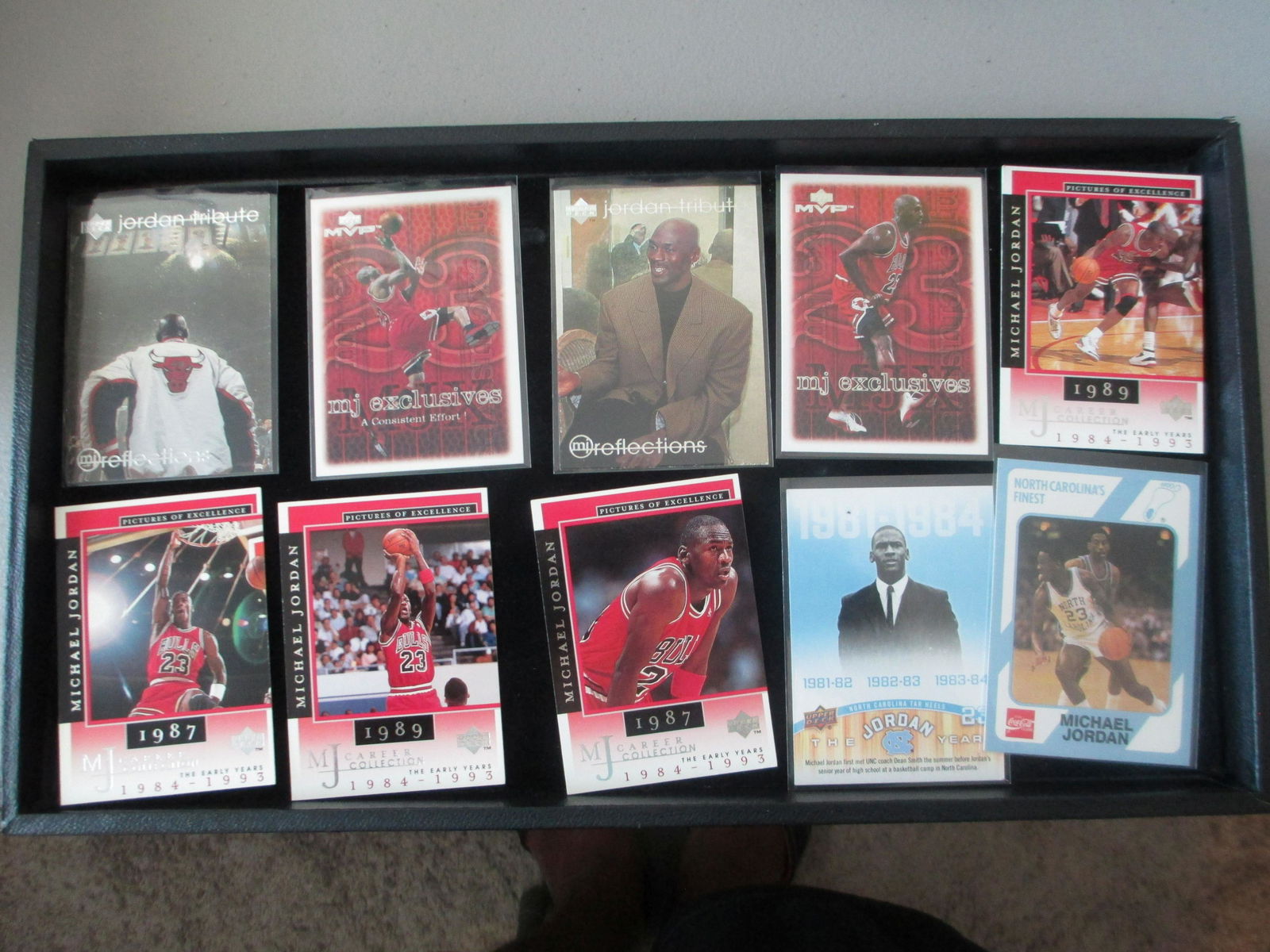 lot of 10 michael jordan cards (1 of 1)