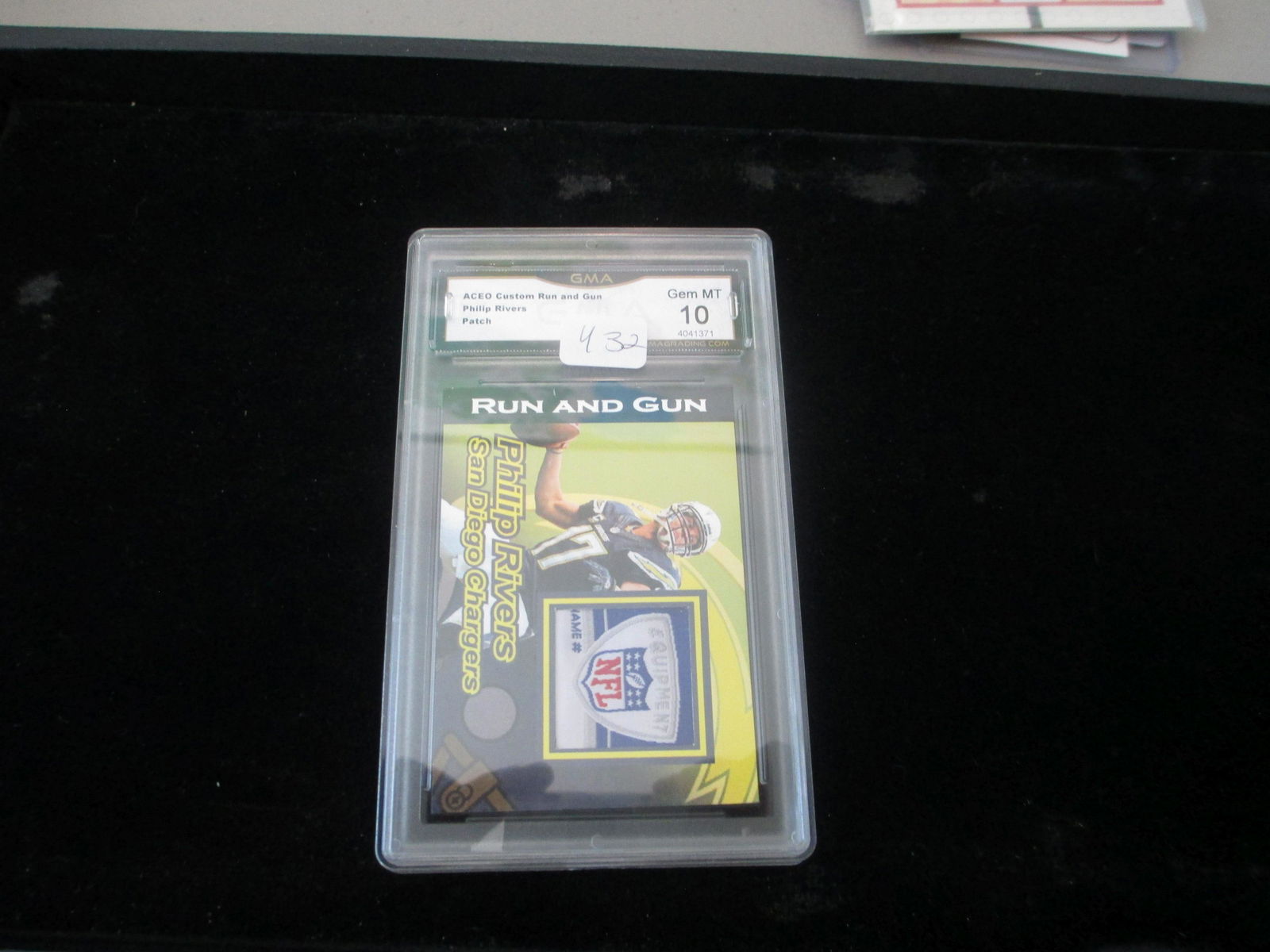 gma graded phillip rivers patch card mint 10 (1 of 1)