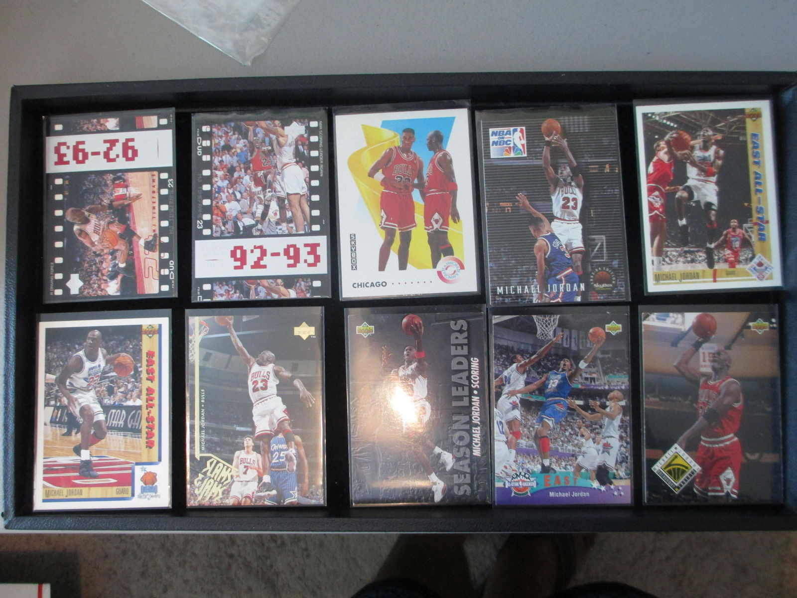 lot of 10 michael jordan cards (1 of 1)