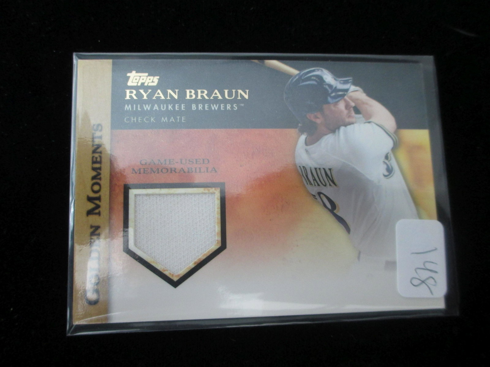 ryan braun jersey card: brewers