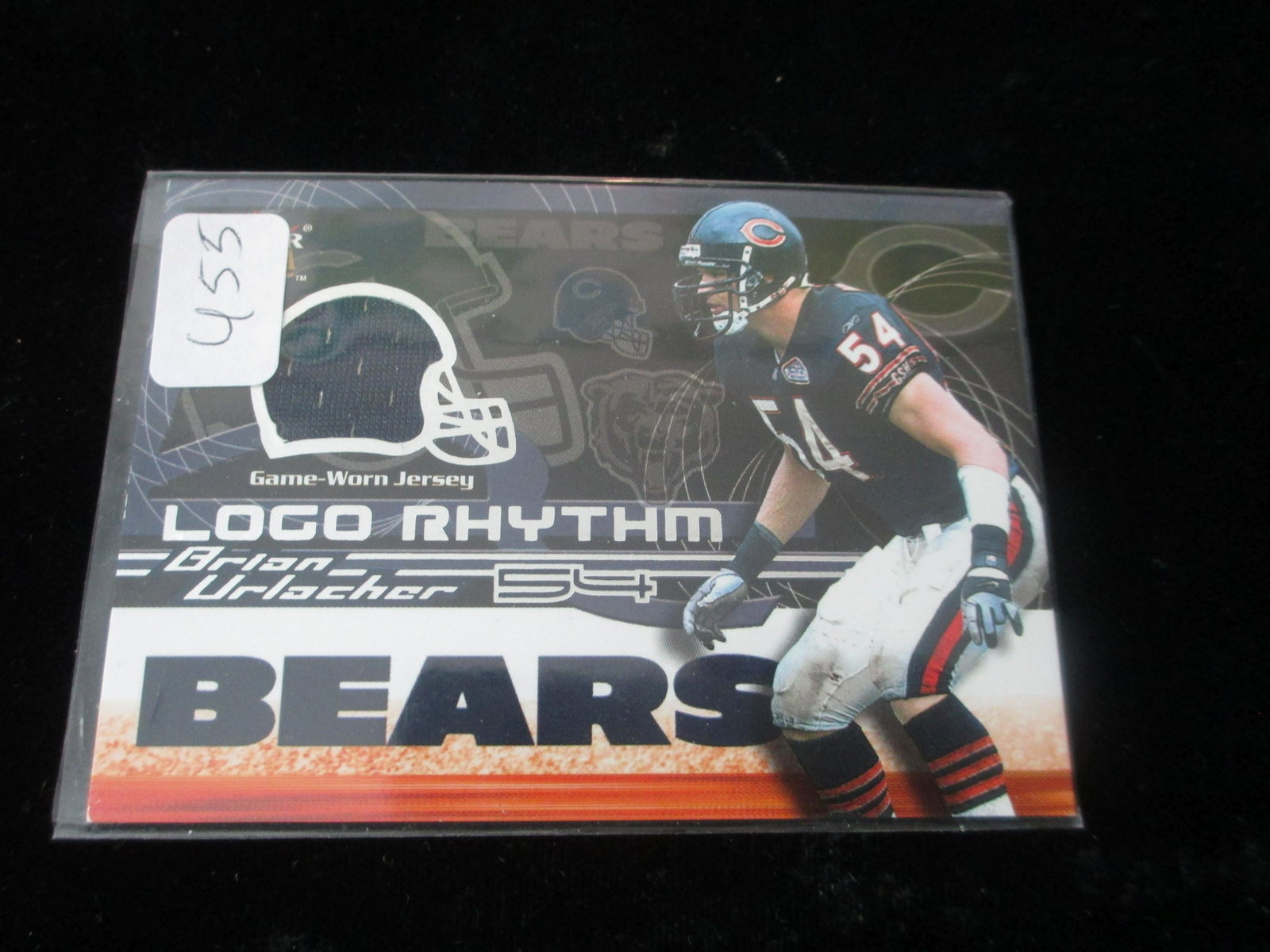 brian urlacher jersey card: bears