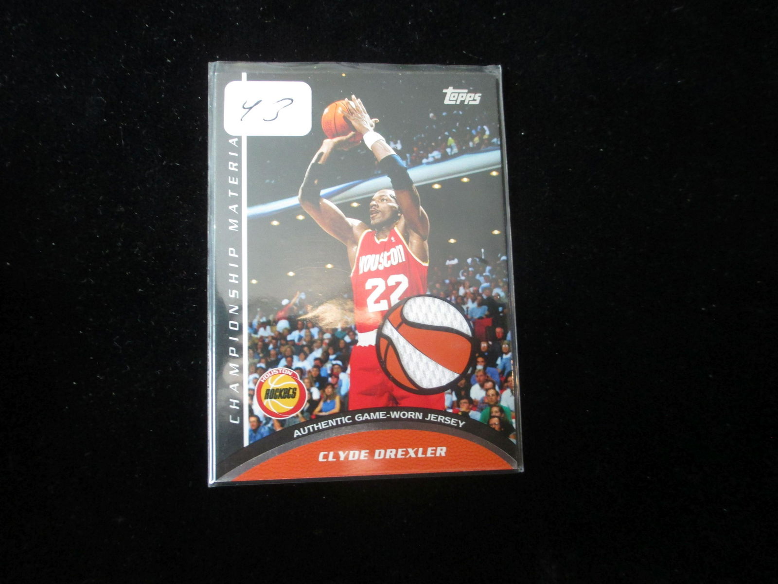 clyde drexler jersey card (1 of 1)